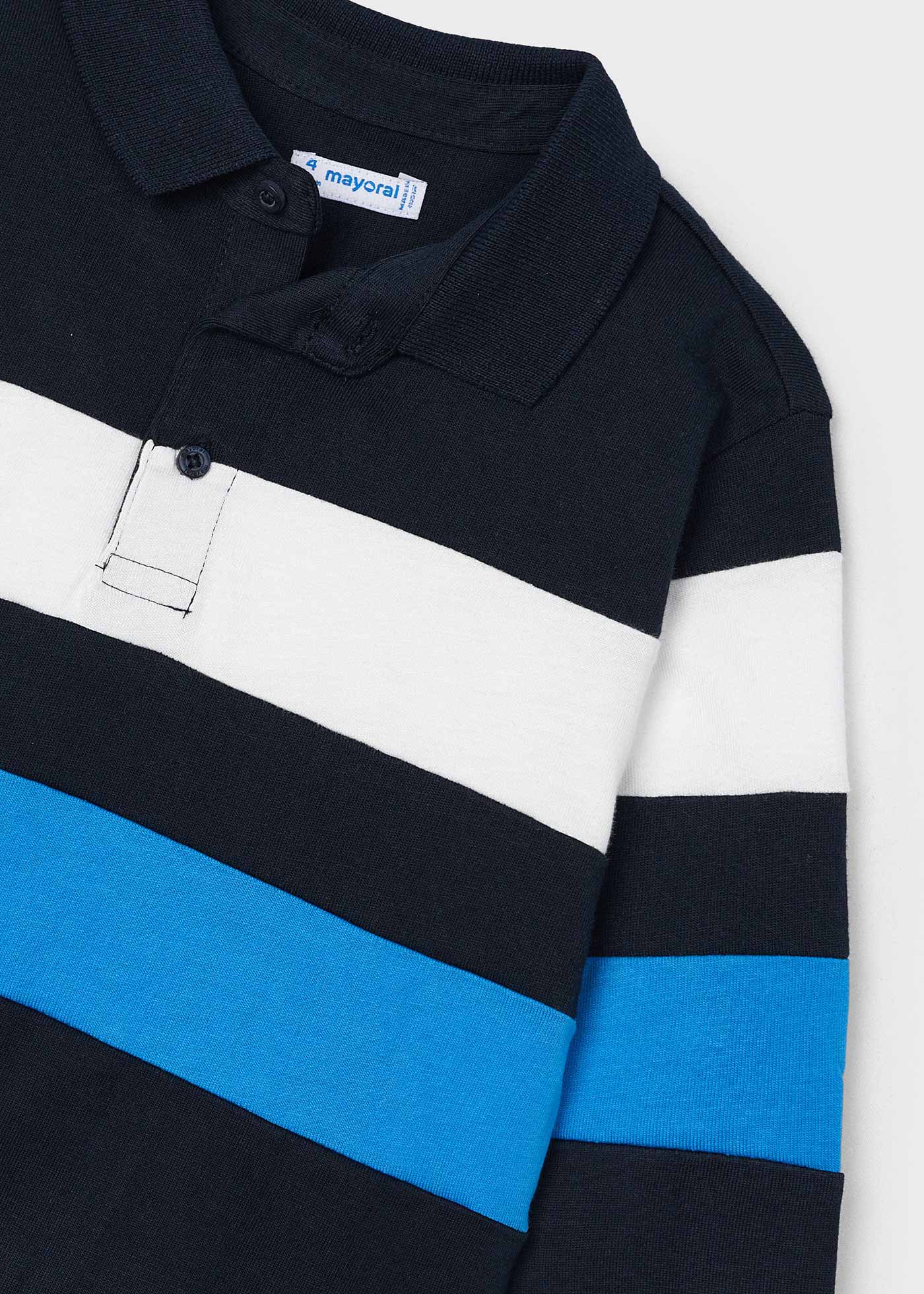 Boy Striped Polo Shirt