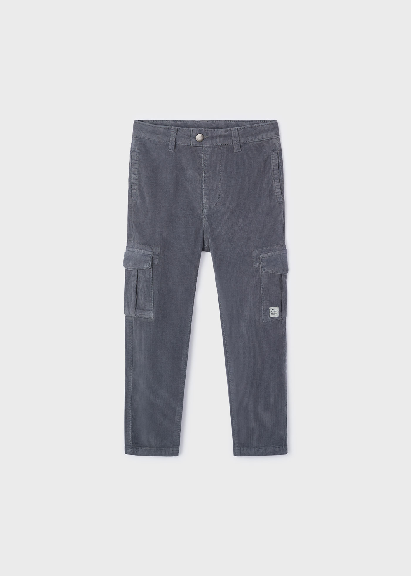 Pantalon cargo en velours côtelé garçon