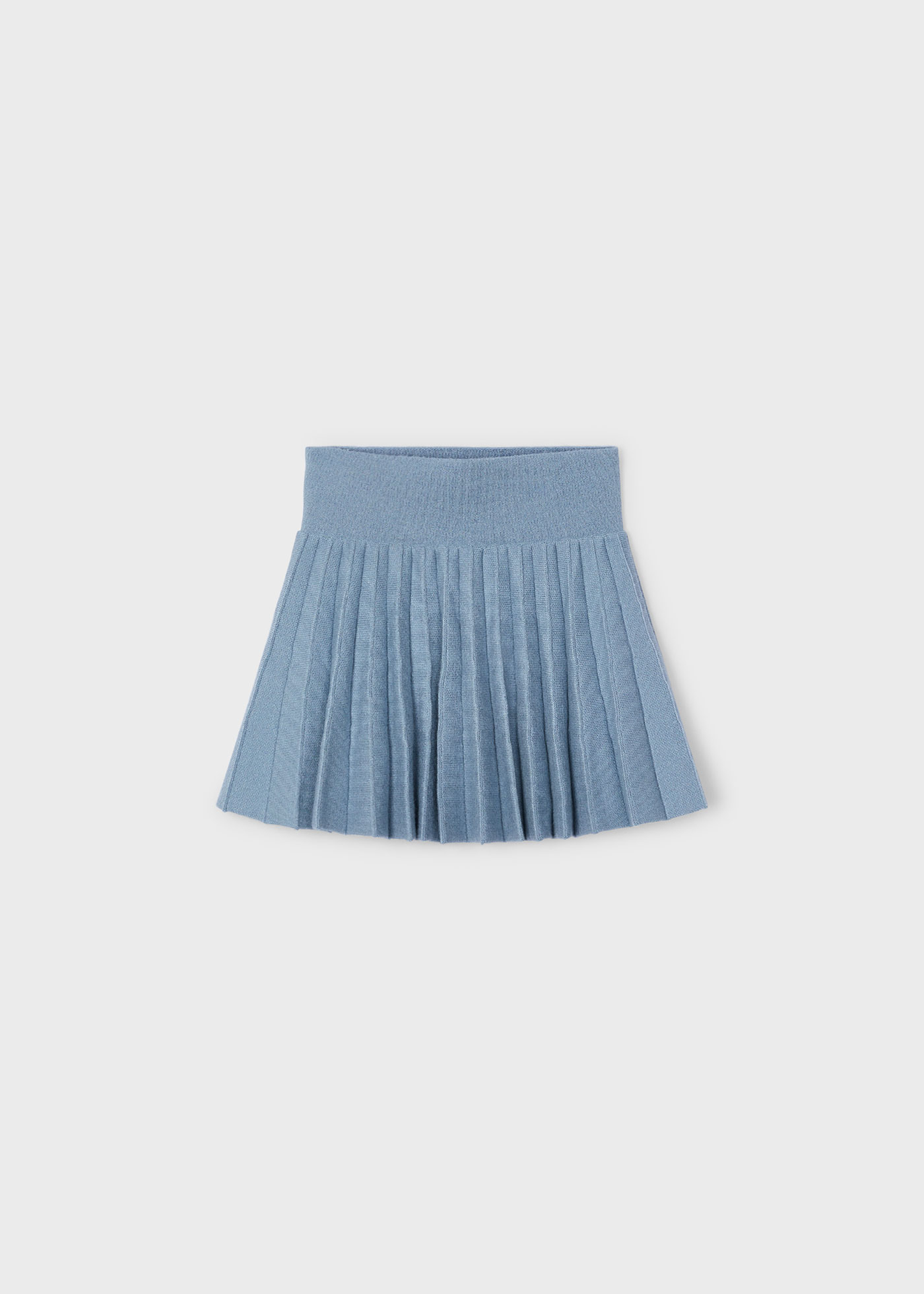 Girl Pleated Knit Skirt