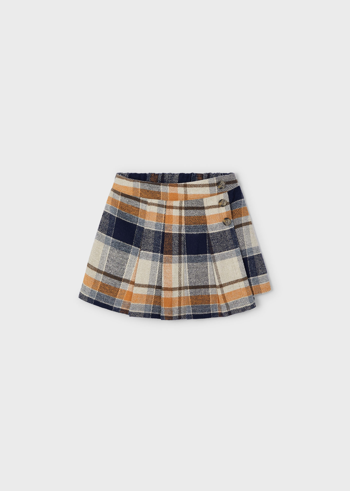 Gonna pantalone quadri bambina