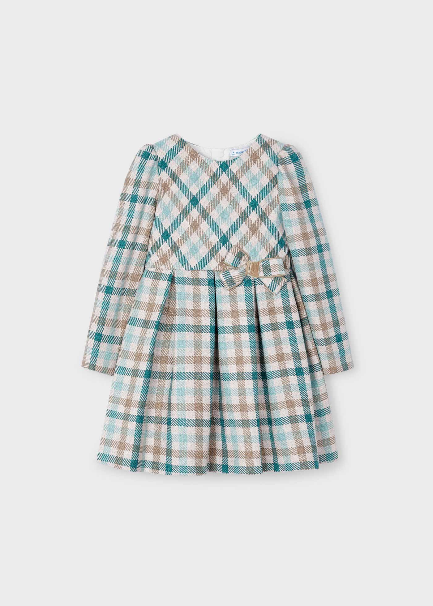 Robe à carreaux fille