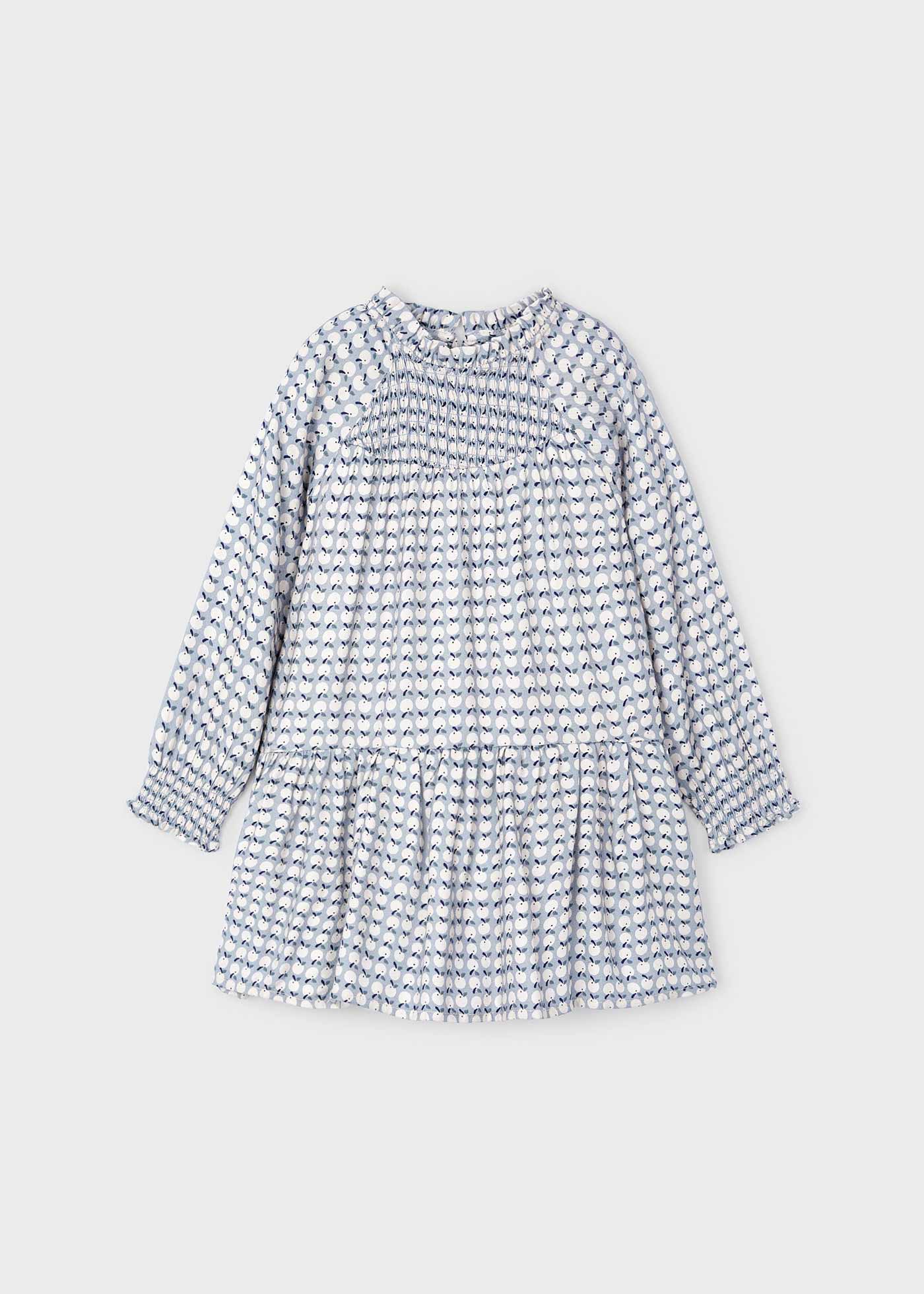 Robe imprimée fluide fille