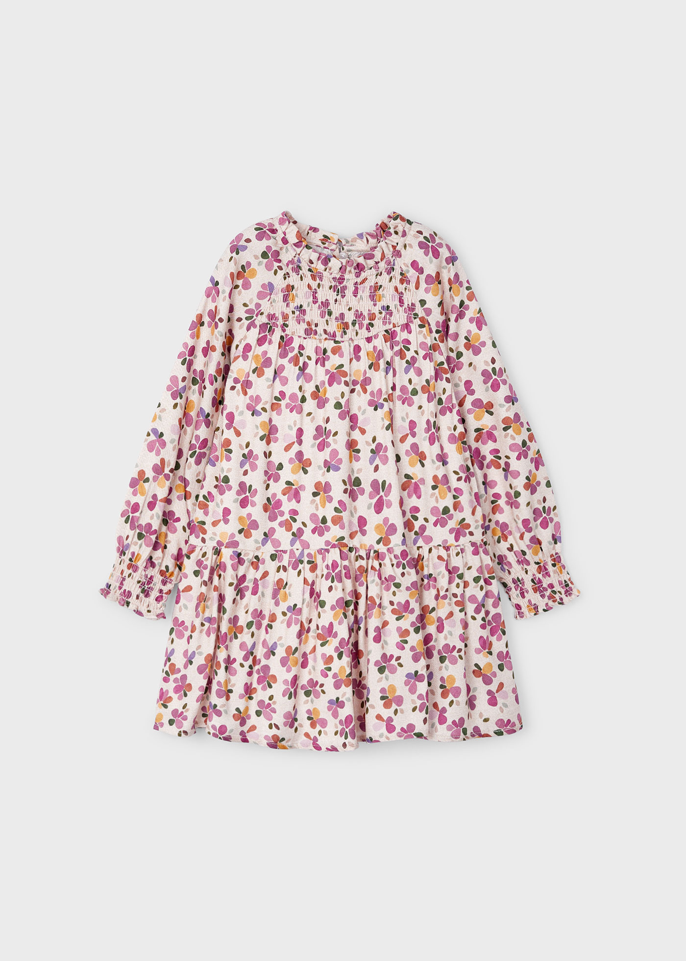 Robe imprimée fluide fille