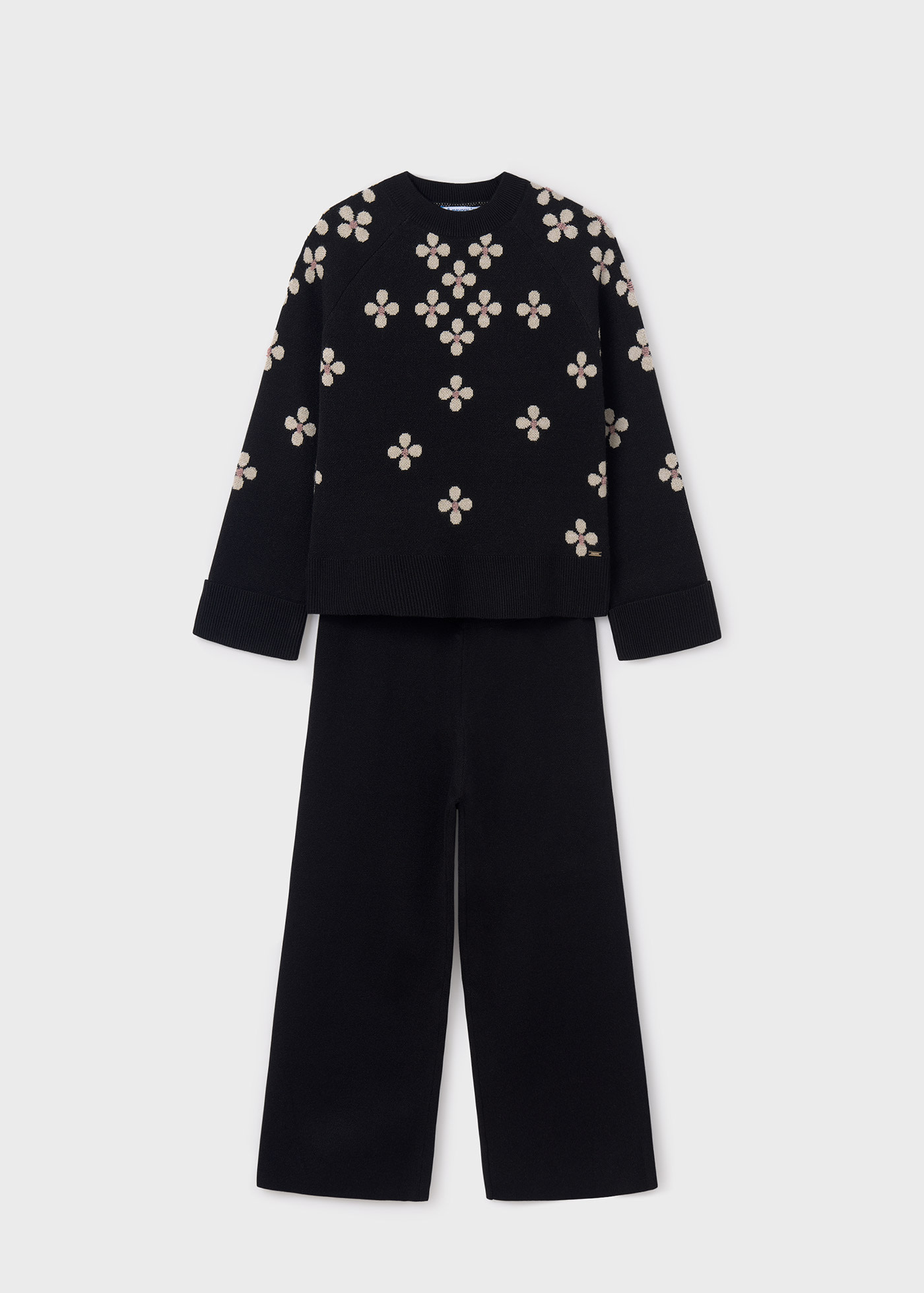 Completo pantalone e maglione ragazza