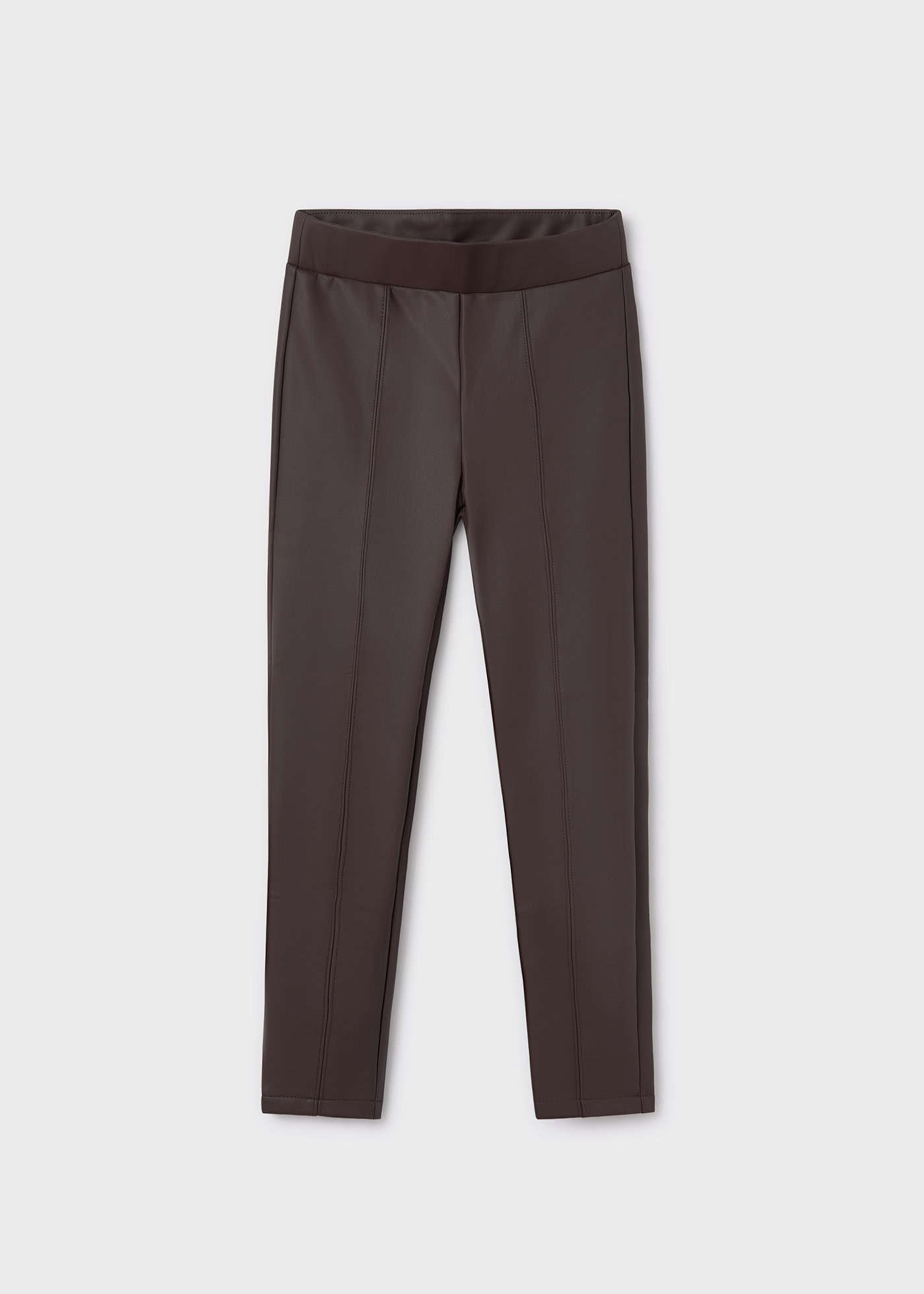 Leggings similpelle ragazza