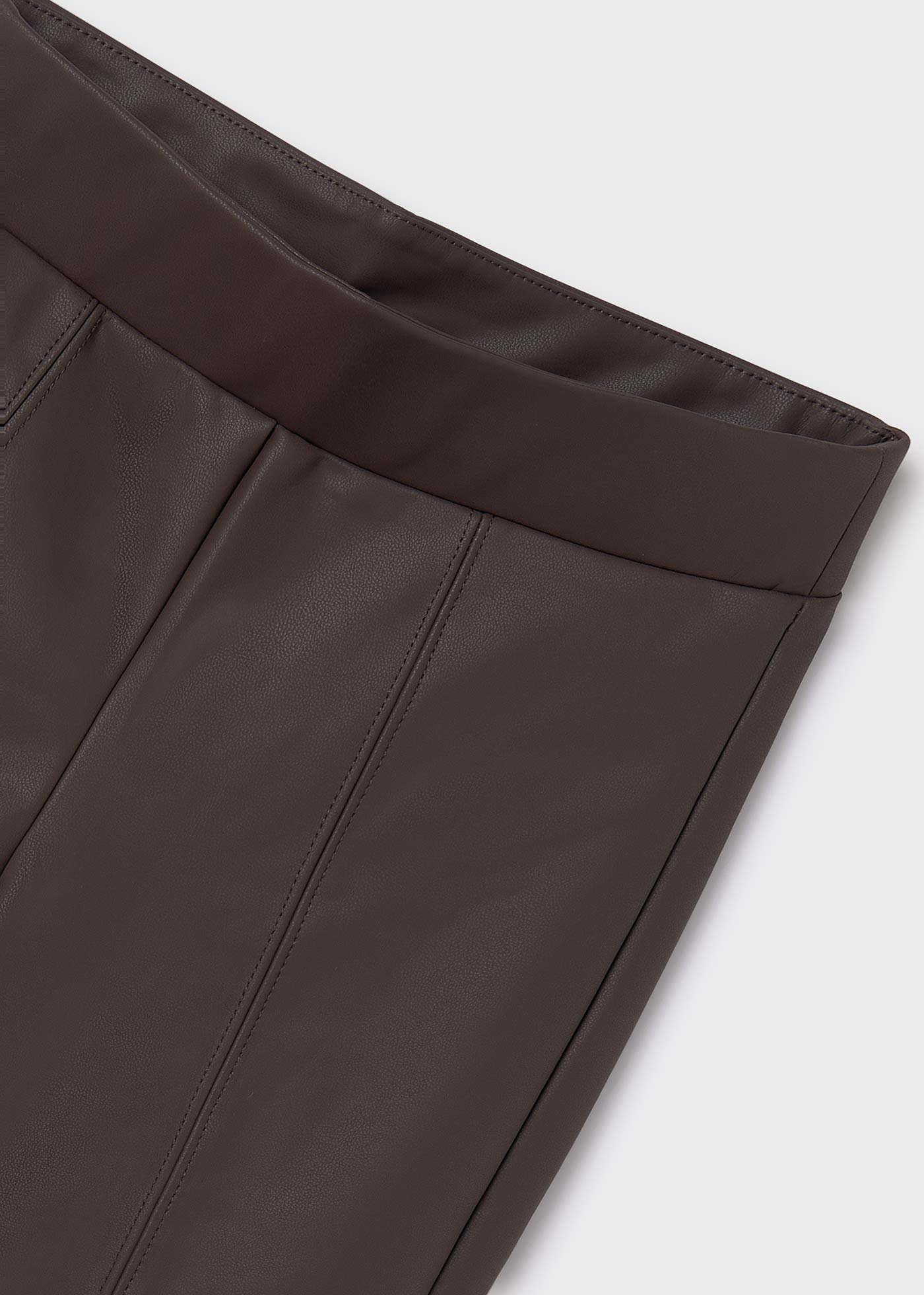 Leggings similpelle ragazza