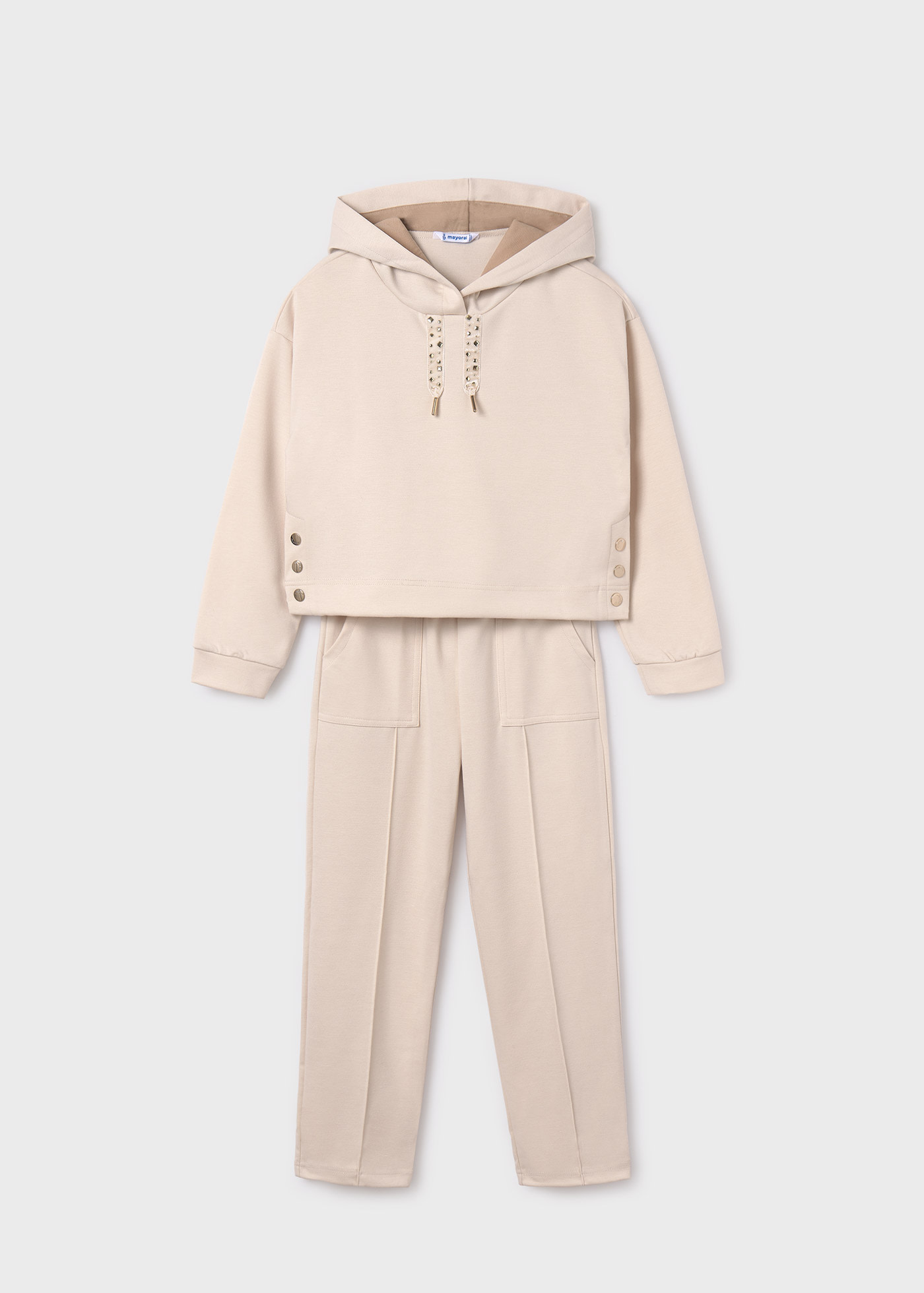 Girl 2 Piece Roma Knit Tracksuit