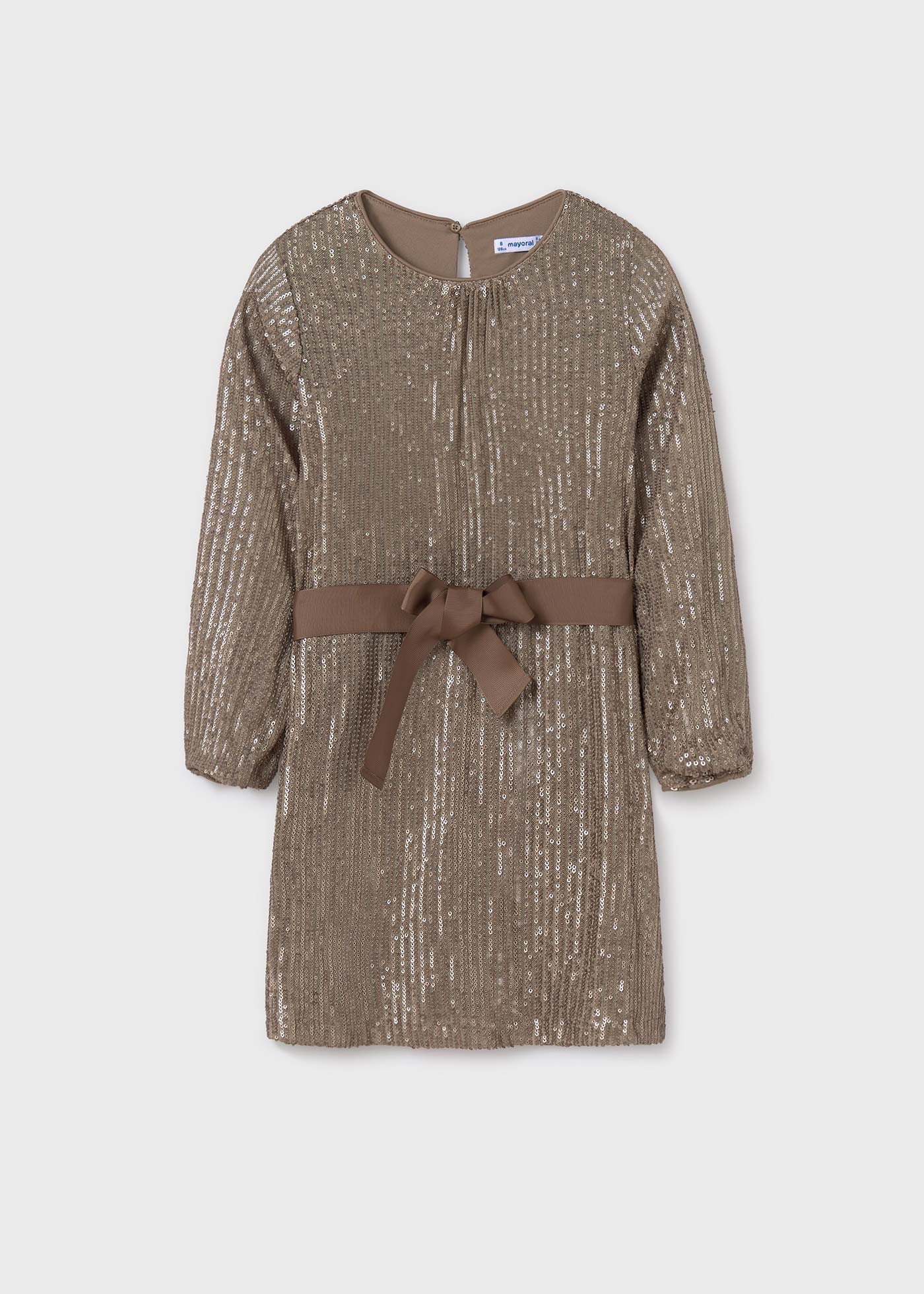 Robe à paillettes fille