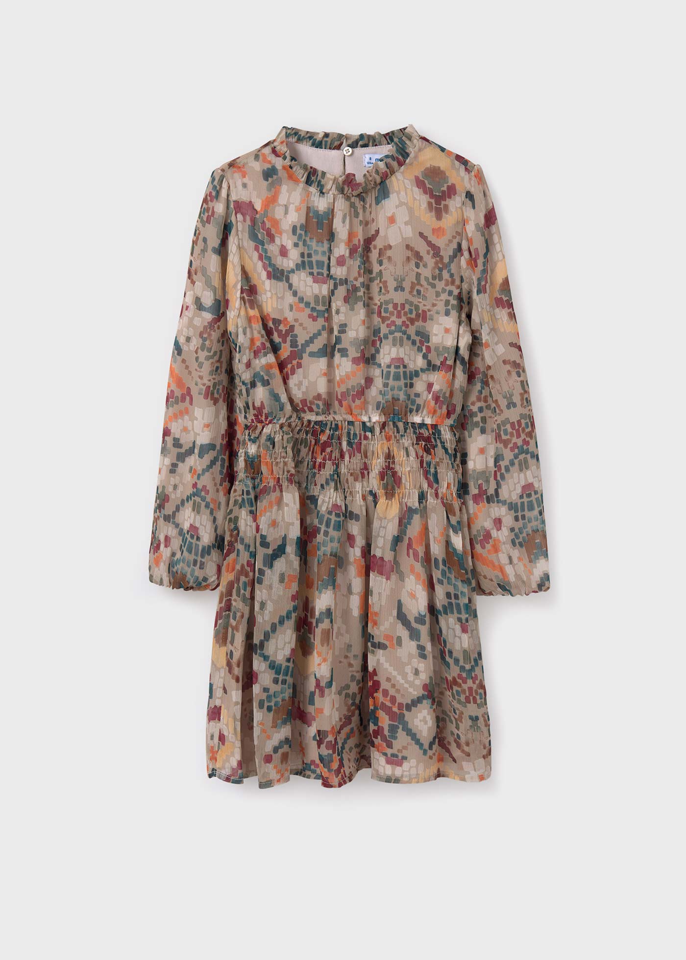 Rochie cu imprimeu fata