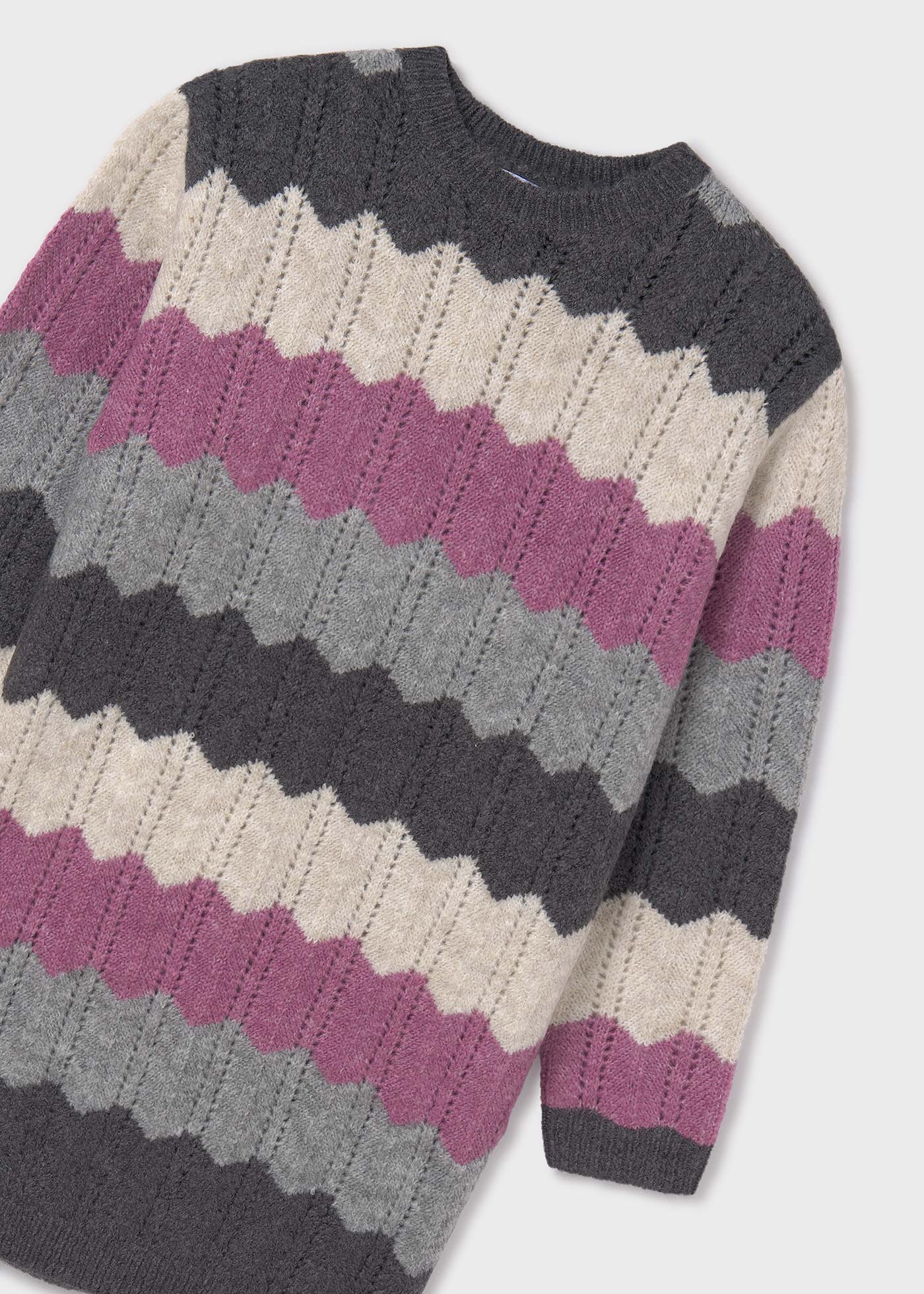 Robe tricotée fille