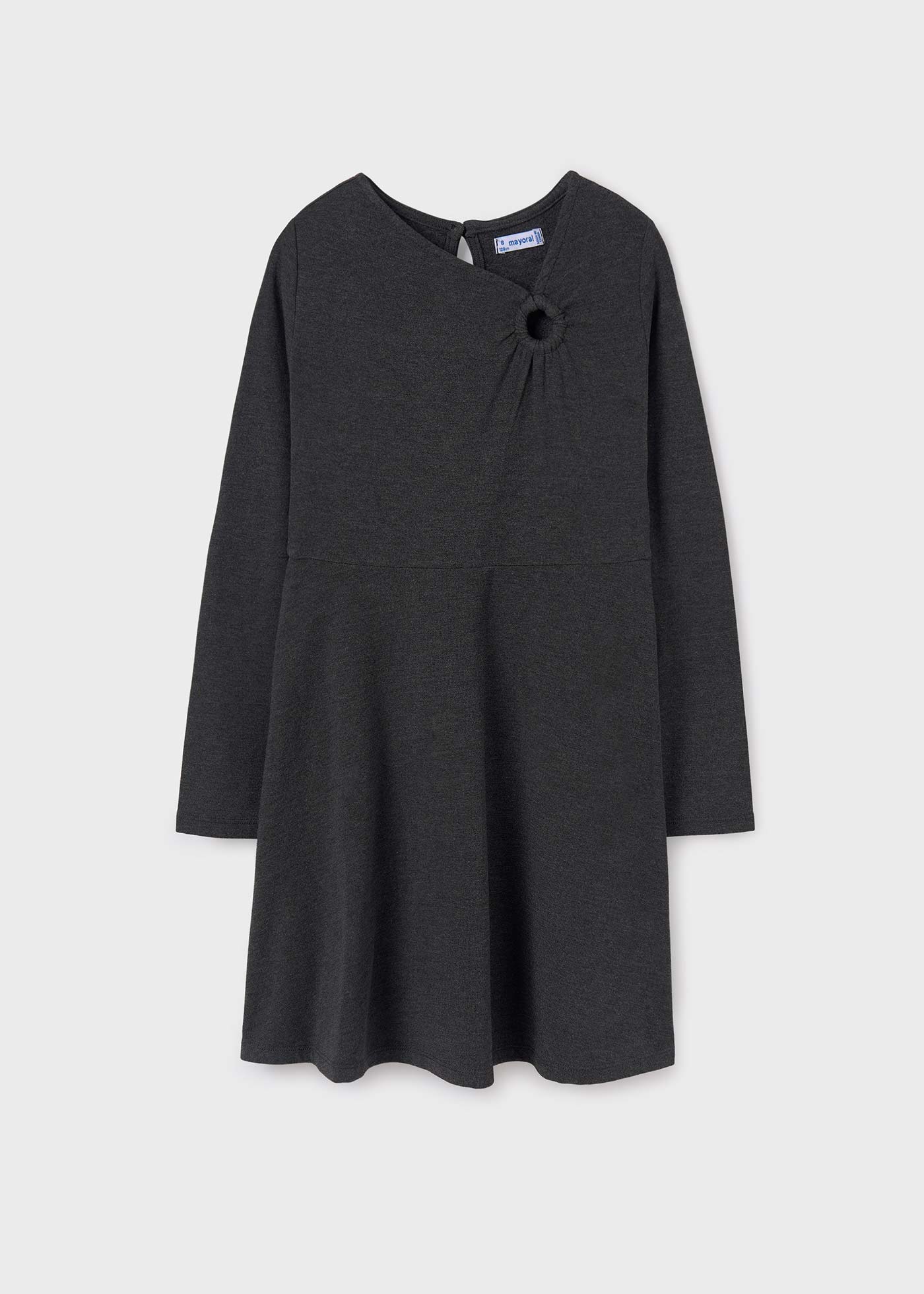 Robe avec détail plissé fille