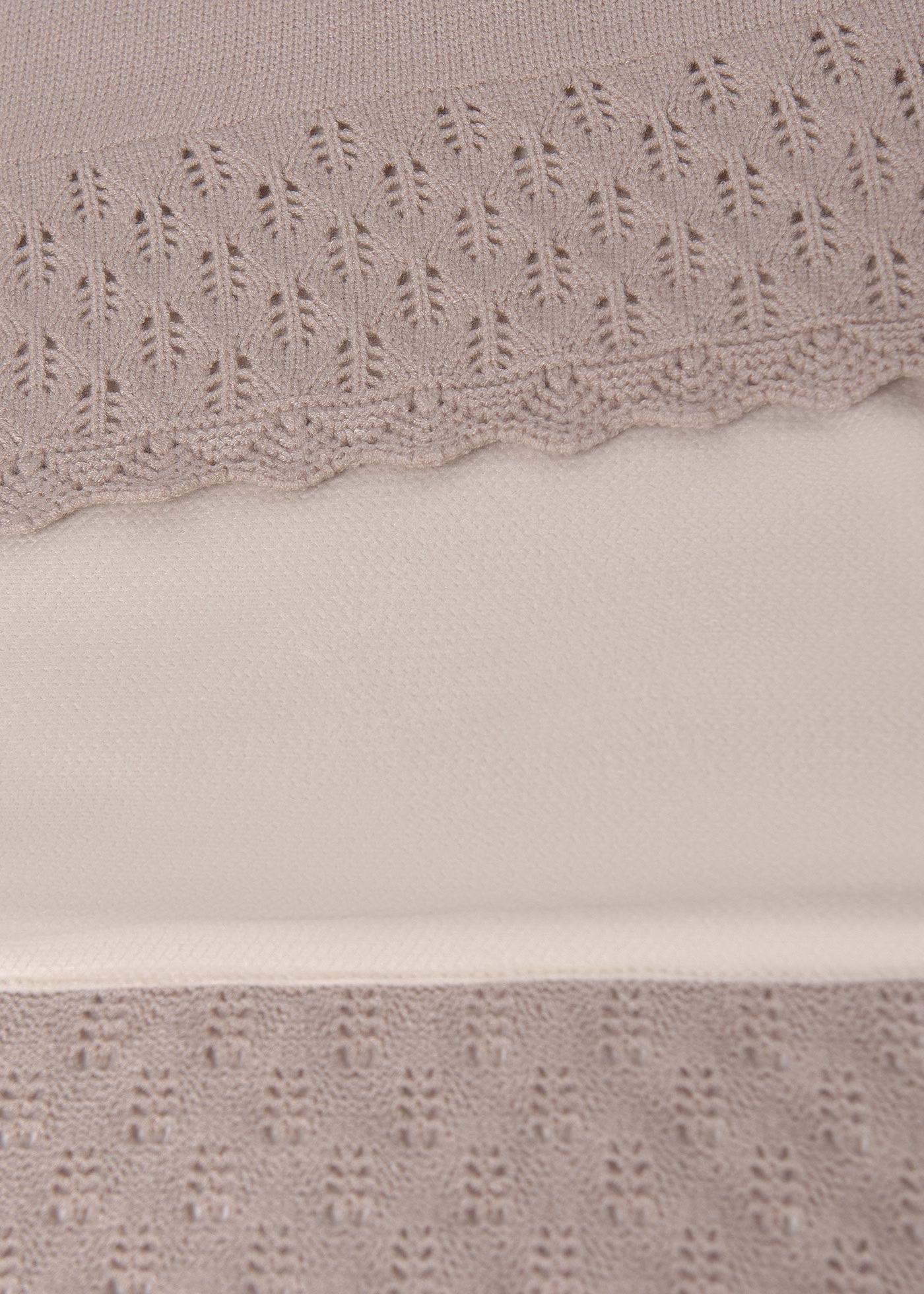 Copertina in maglia neonato