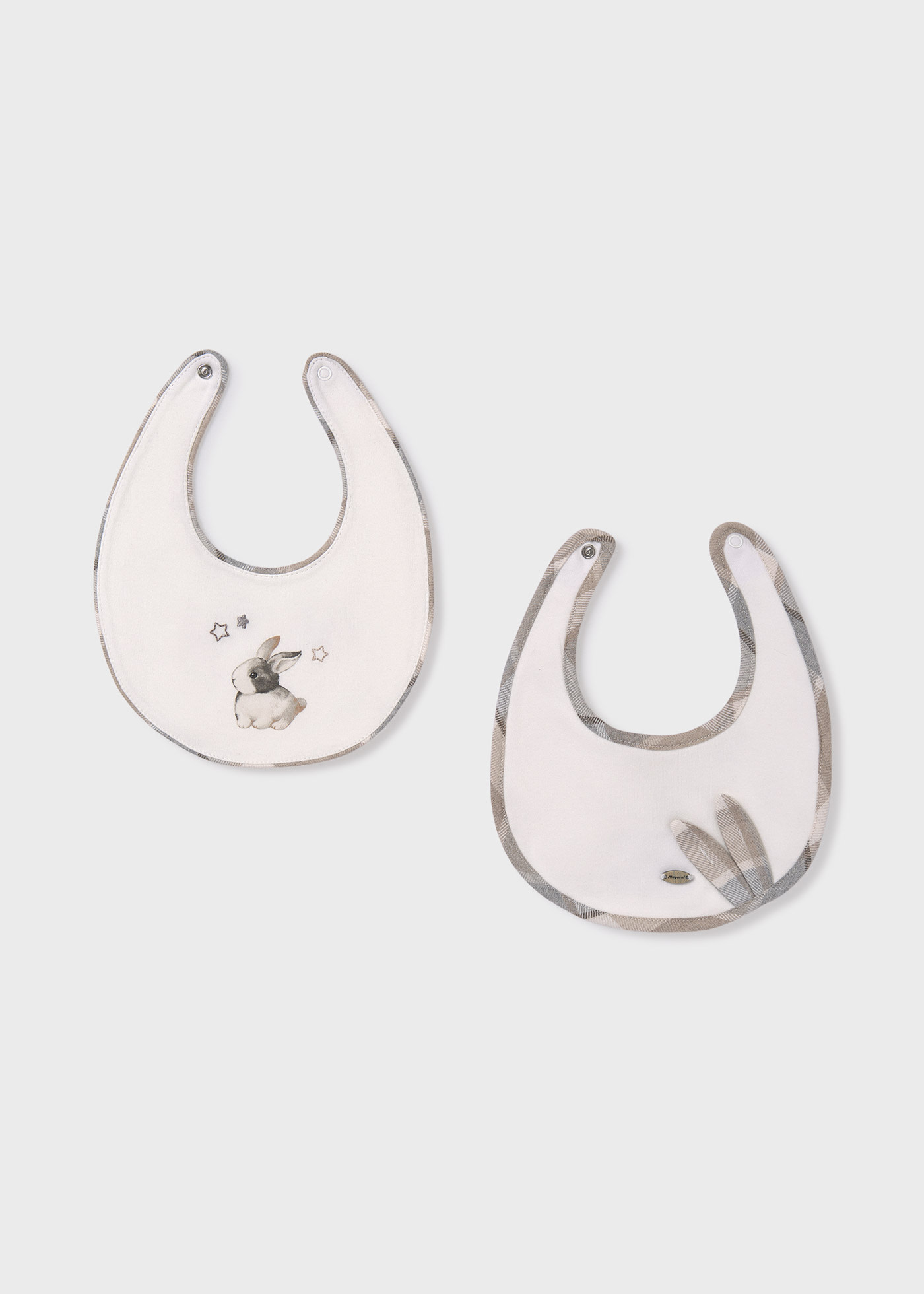 Set 2 bavaglini neonato