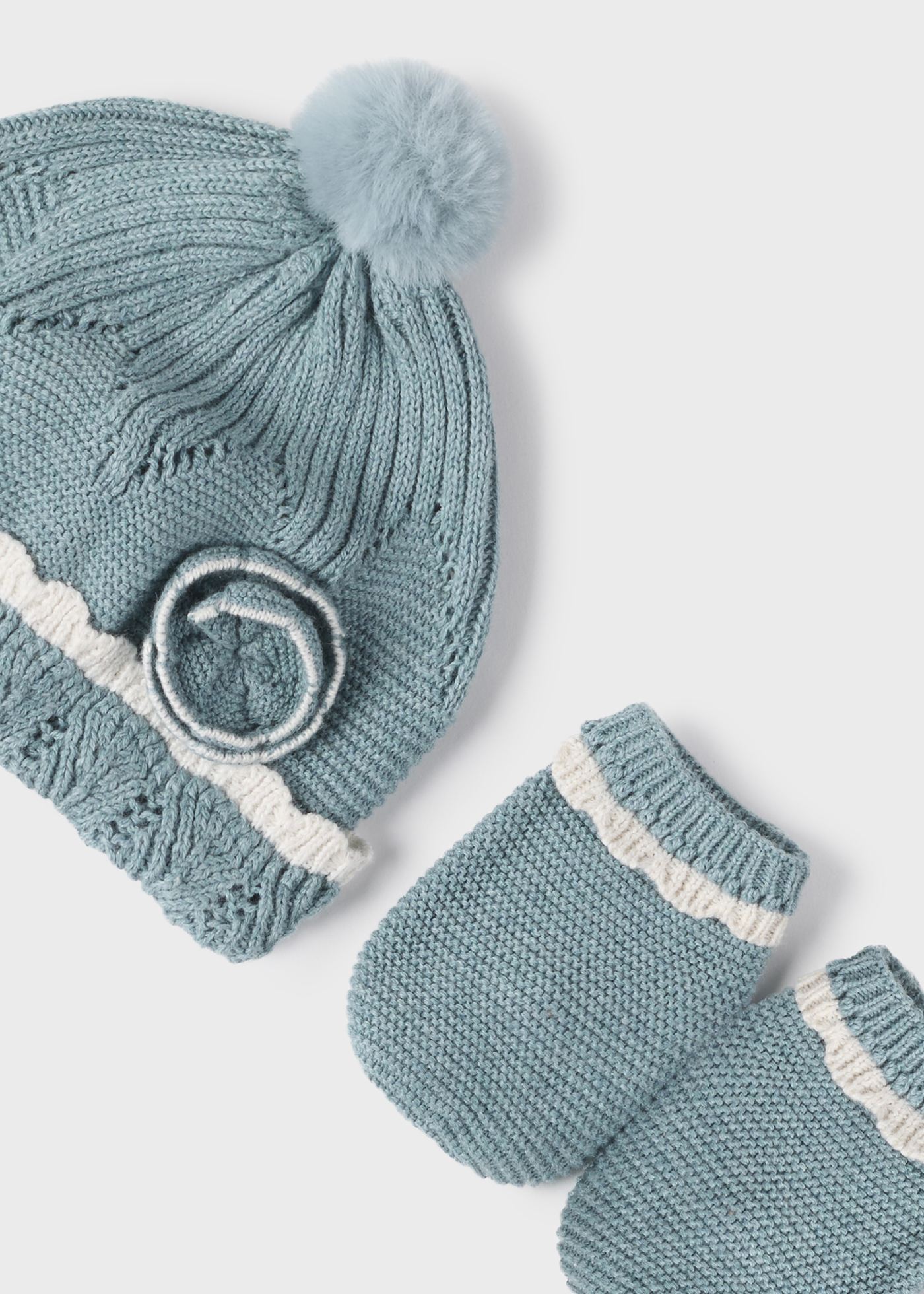 Newborn Hat and Mittens Set