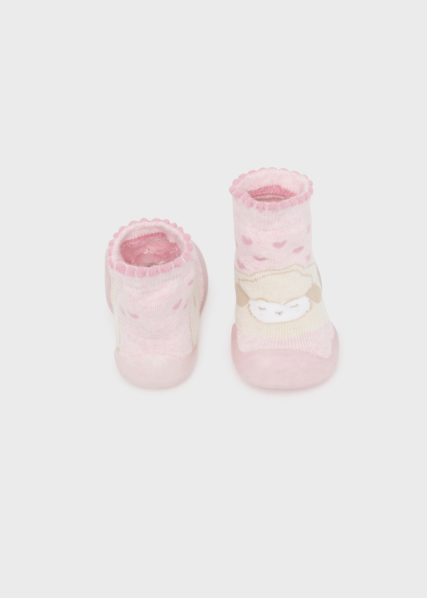 Newborn Boy Non-Slip Bear Socks