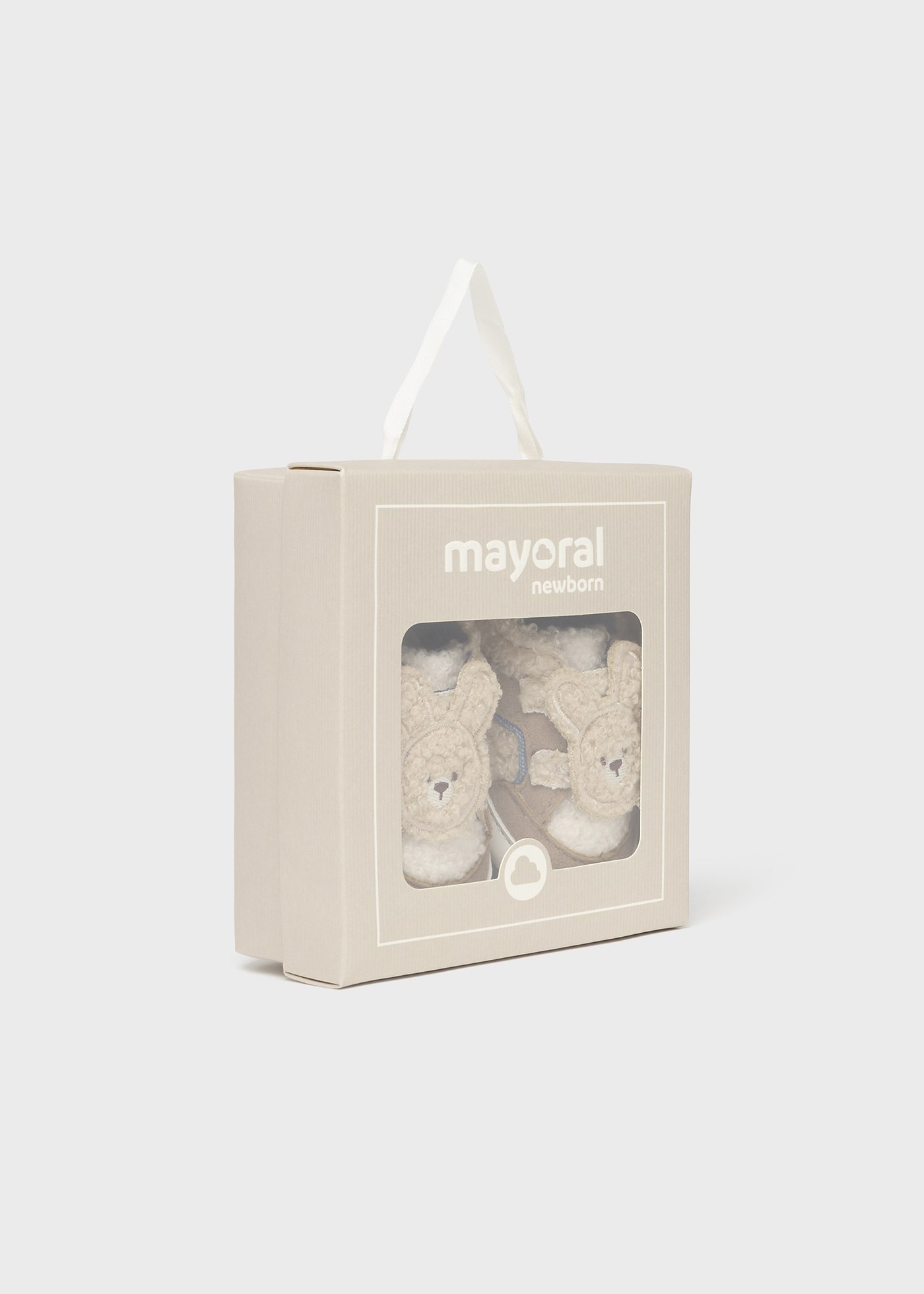 Newborn Faux Sheepskin Sneakers