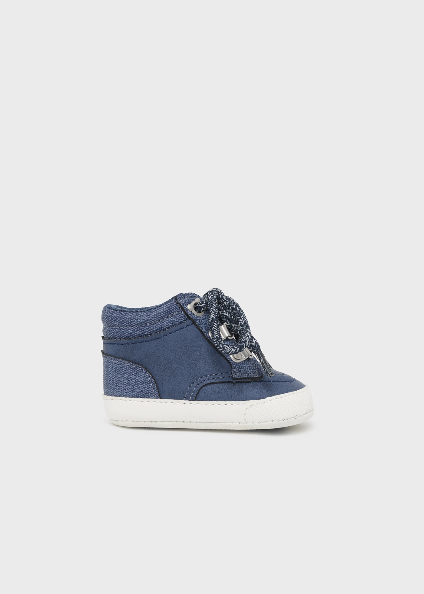 Newborn Boy Lace-Up Trainers