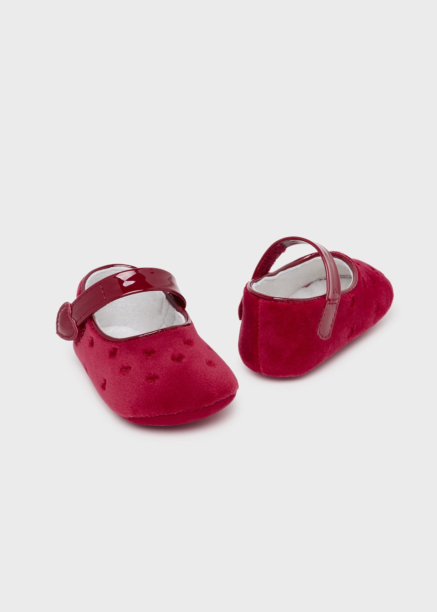 Scarpe velluto neonata