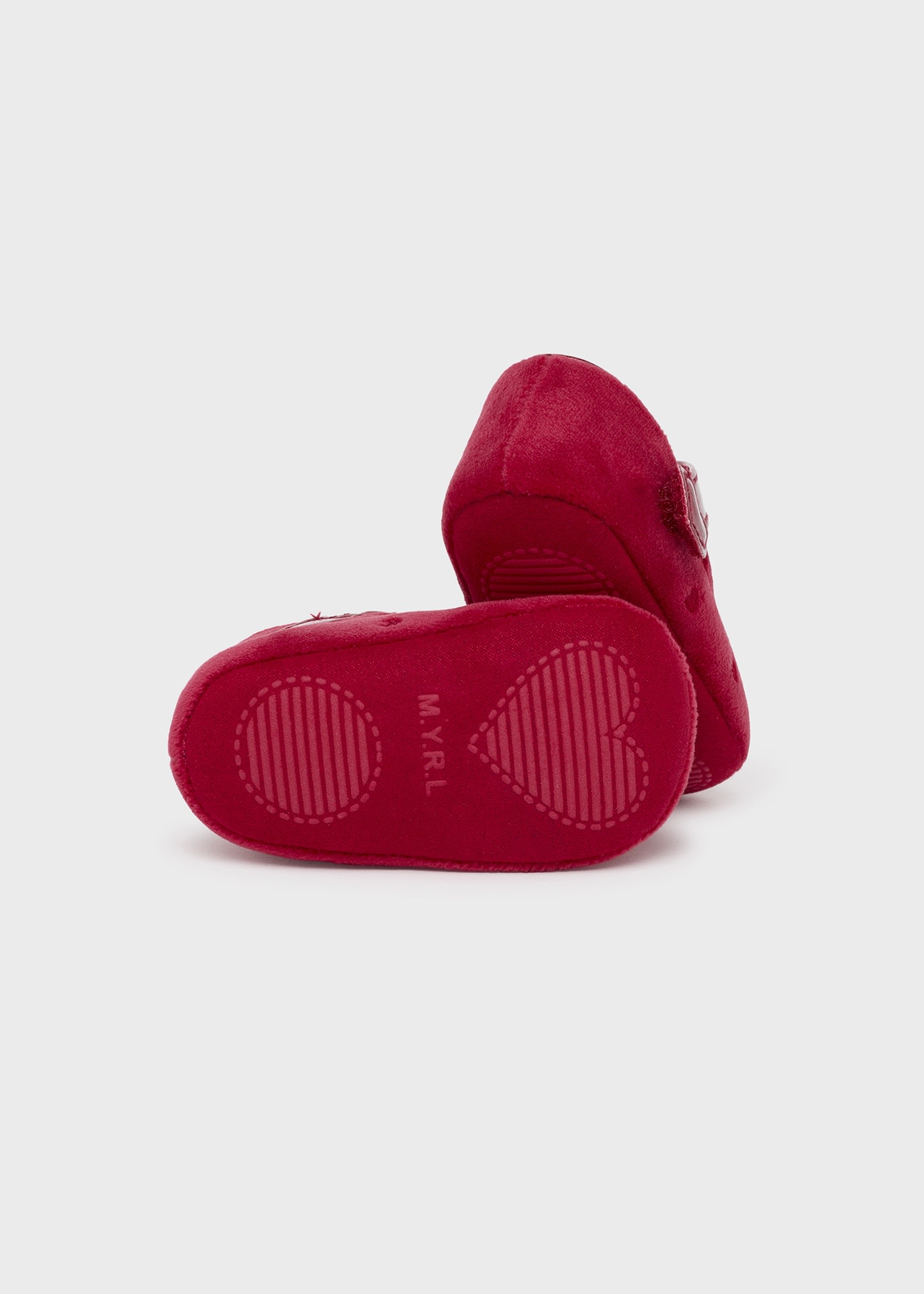 Scarpe velluto neonata