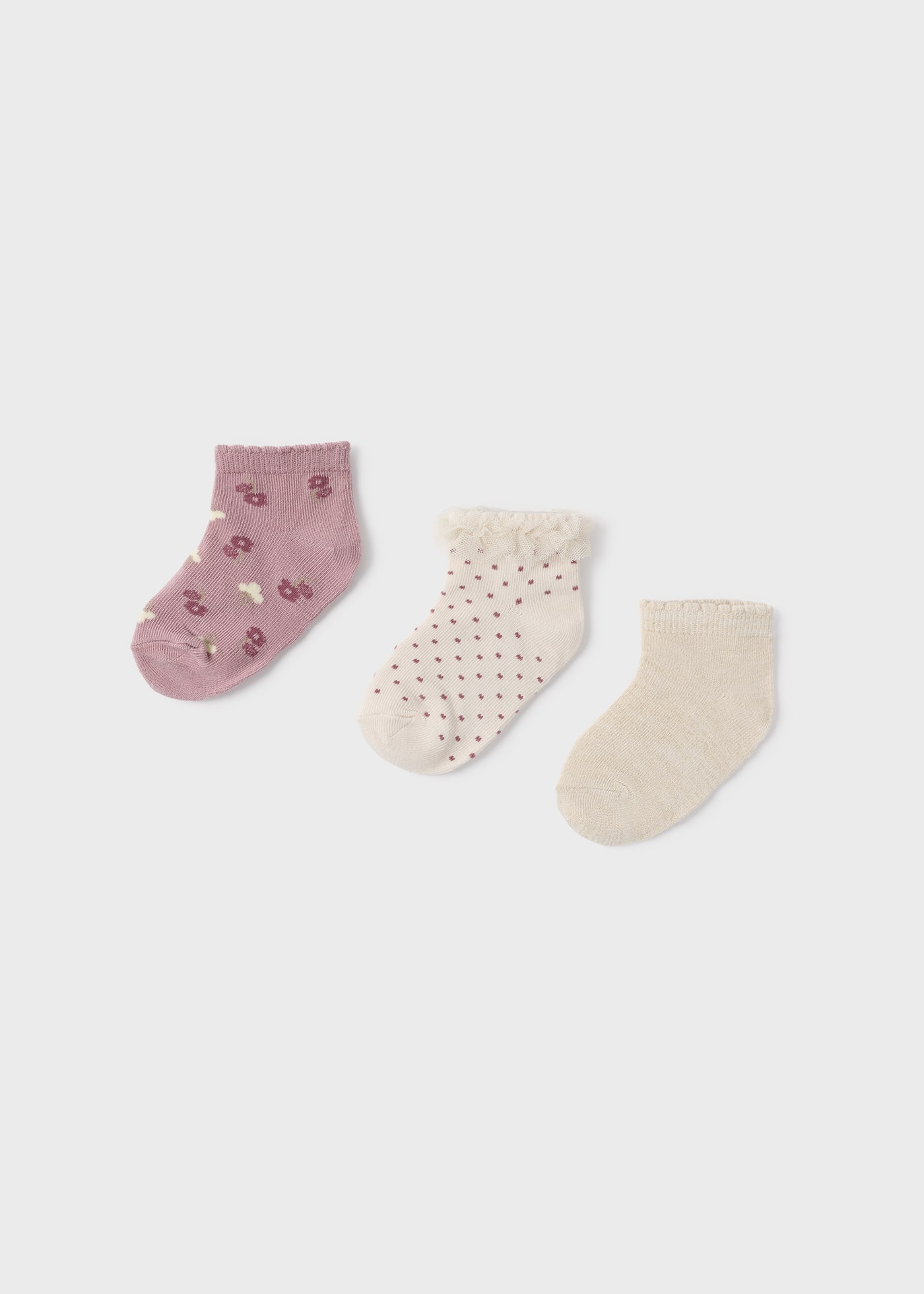 Set 3 calzini onde neonata