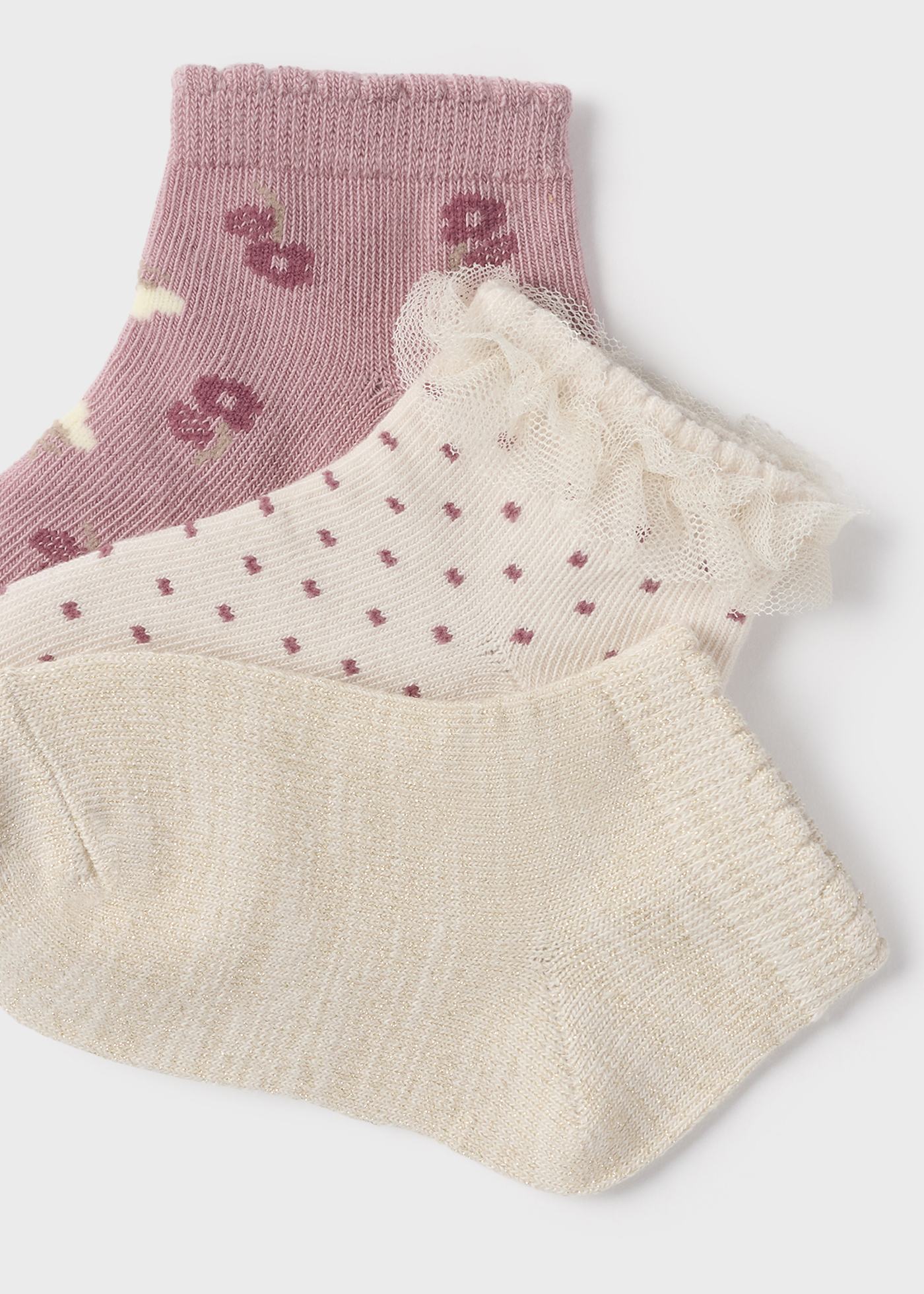 Set 3 calzini onde neonata