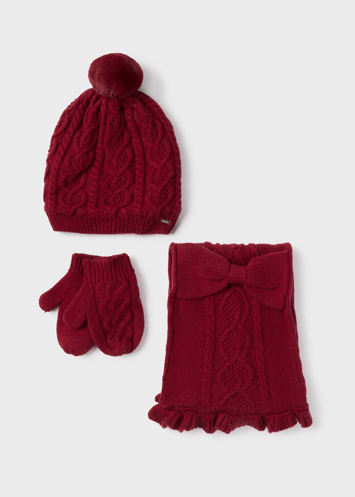 Girls red hat and scarf online