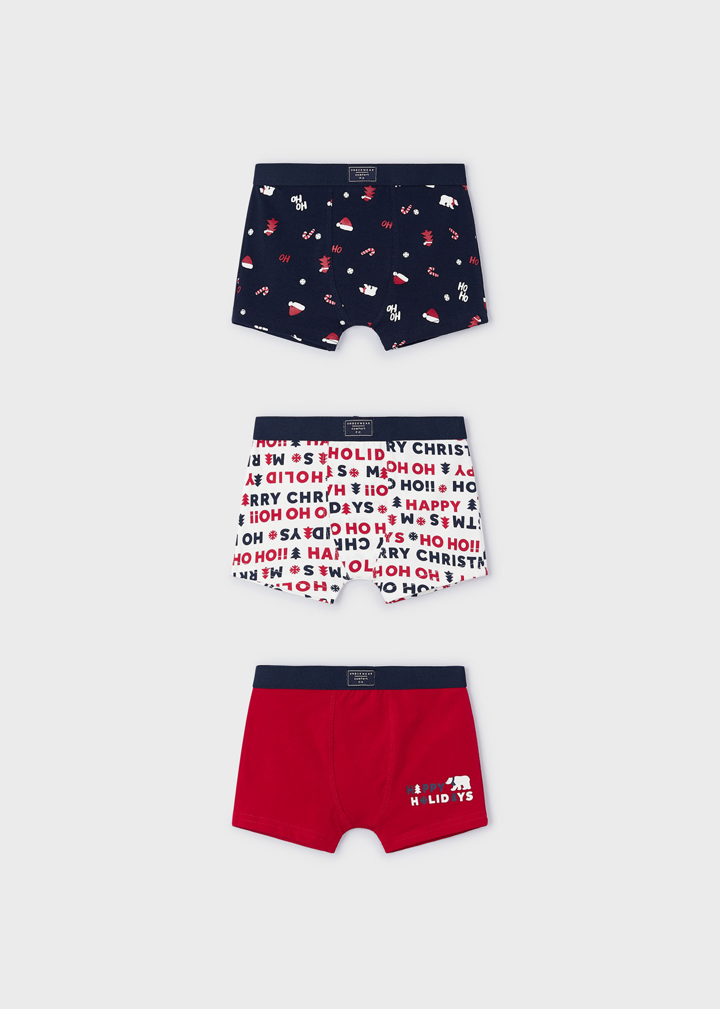 Boy Set of 3 Boxers