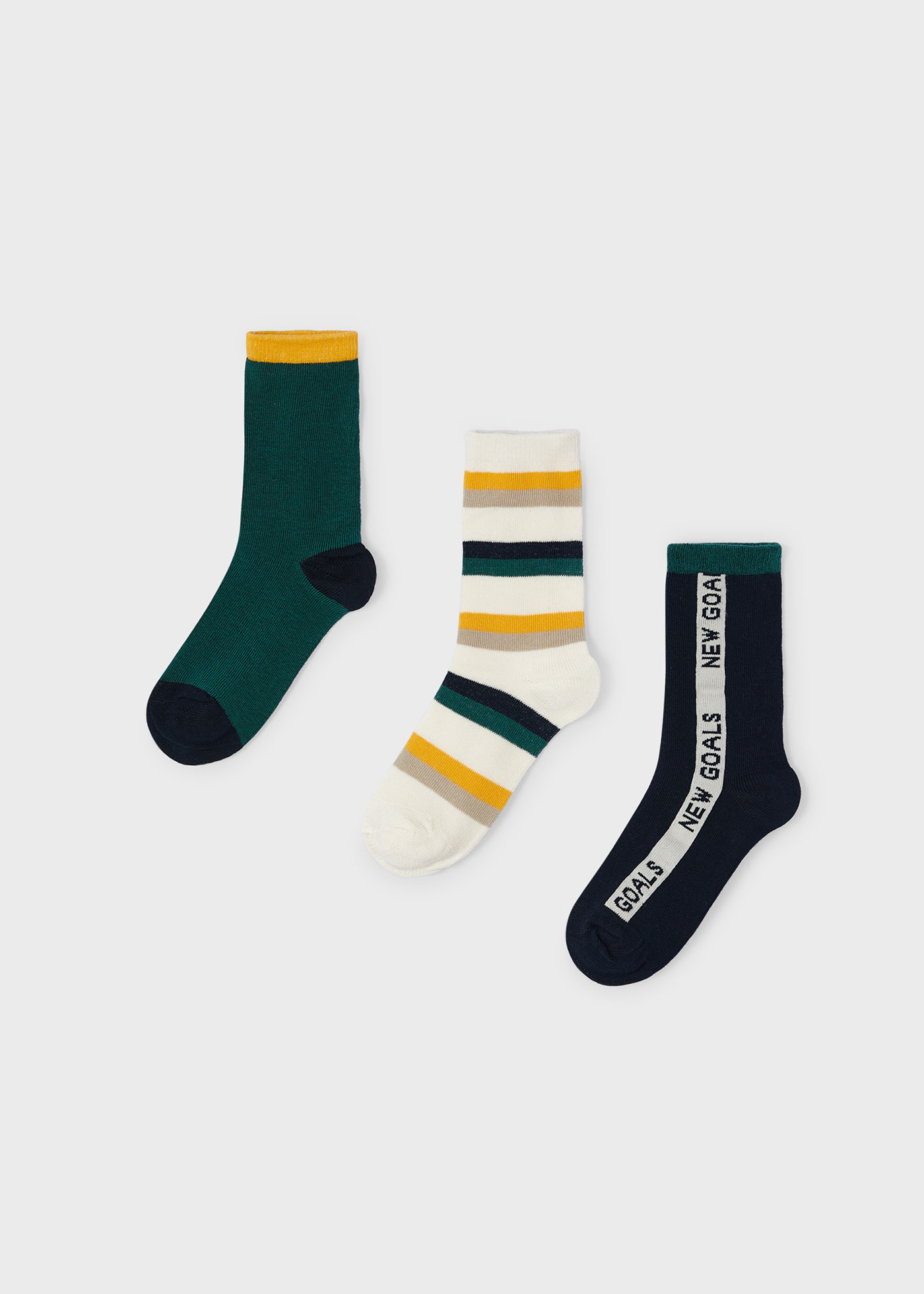 Boy Set of 3 Socks