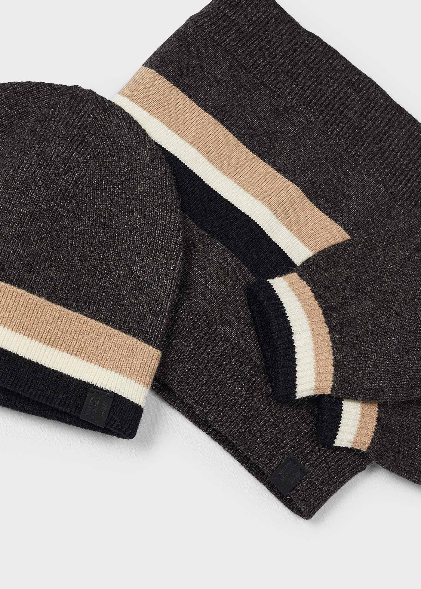 Conjunto 3 piezas con gorro niño