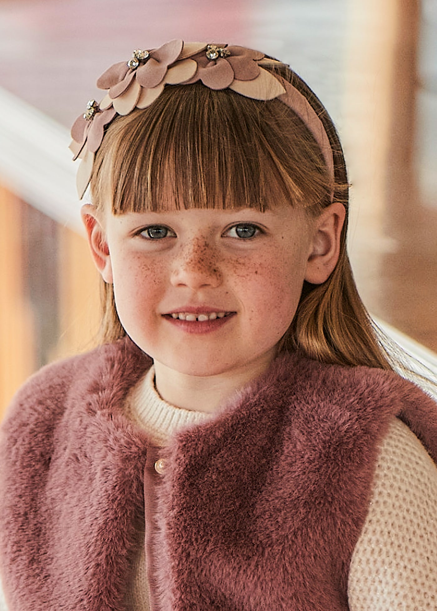 Girl Flower Headband