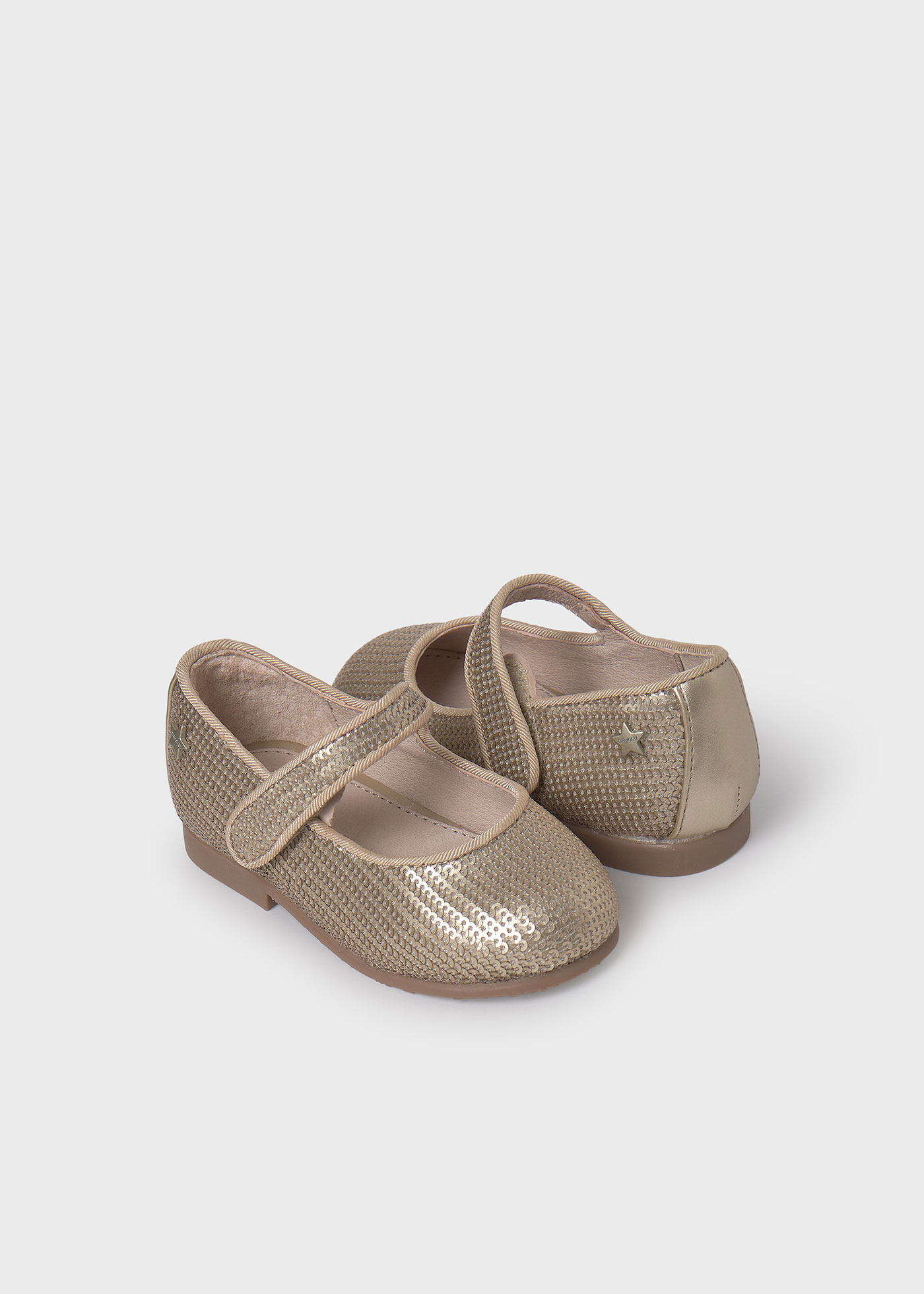 Baby Sequined Mary Janes