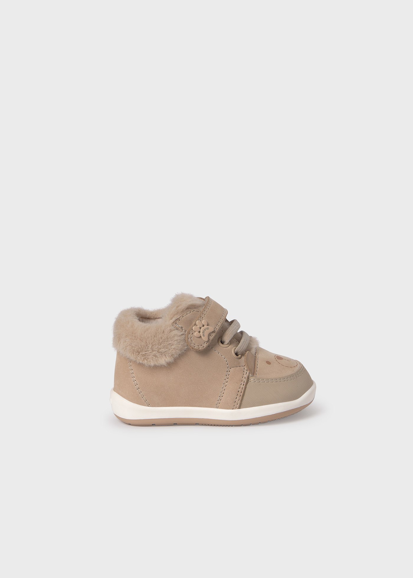 Baby Fur Detail Bear Boots