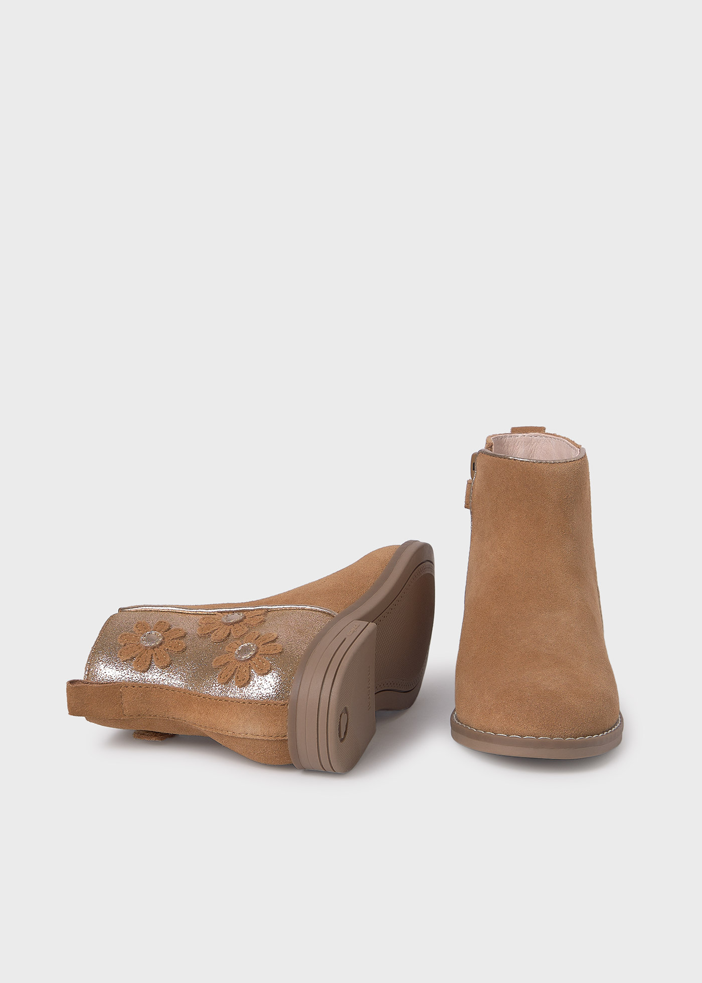 Botins flores menina