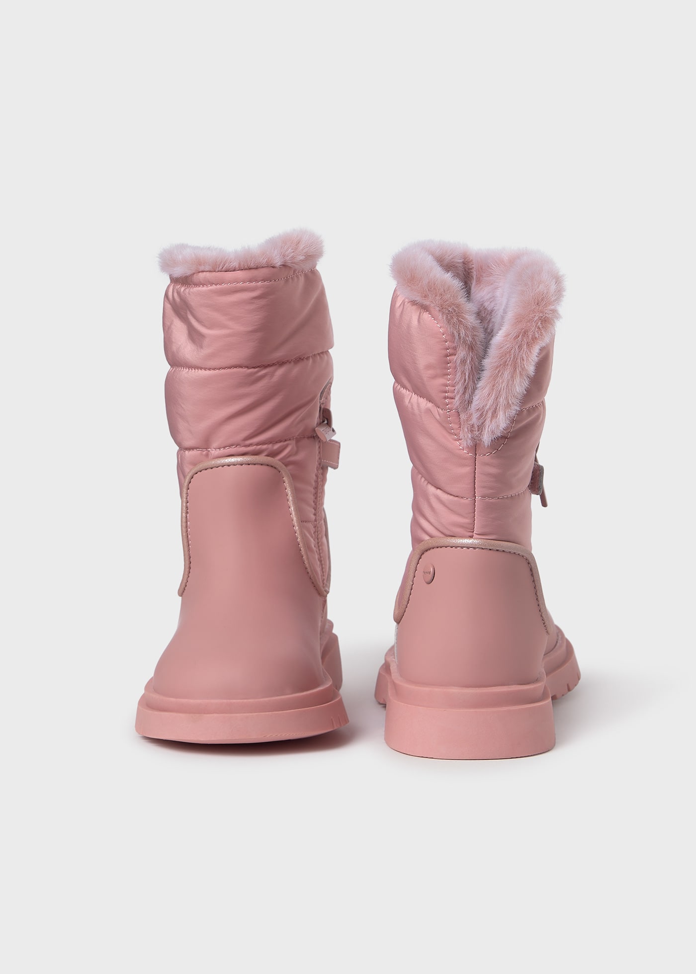 Bottes en fourrure double face fille