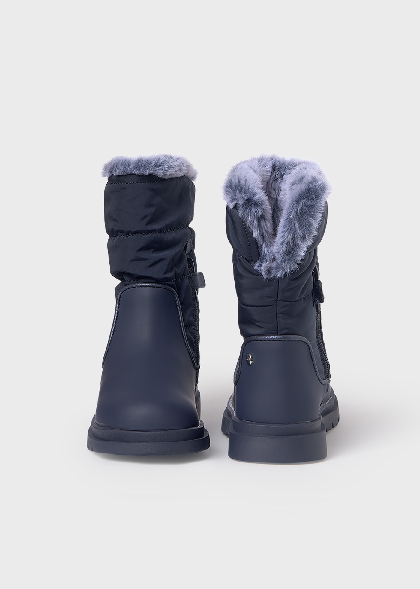 Bottes en fourrure double face fille