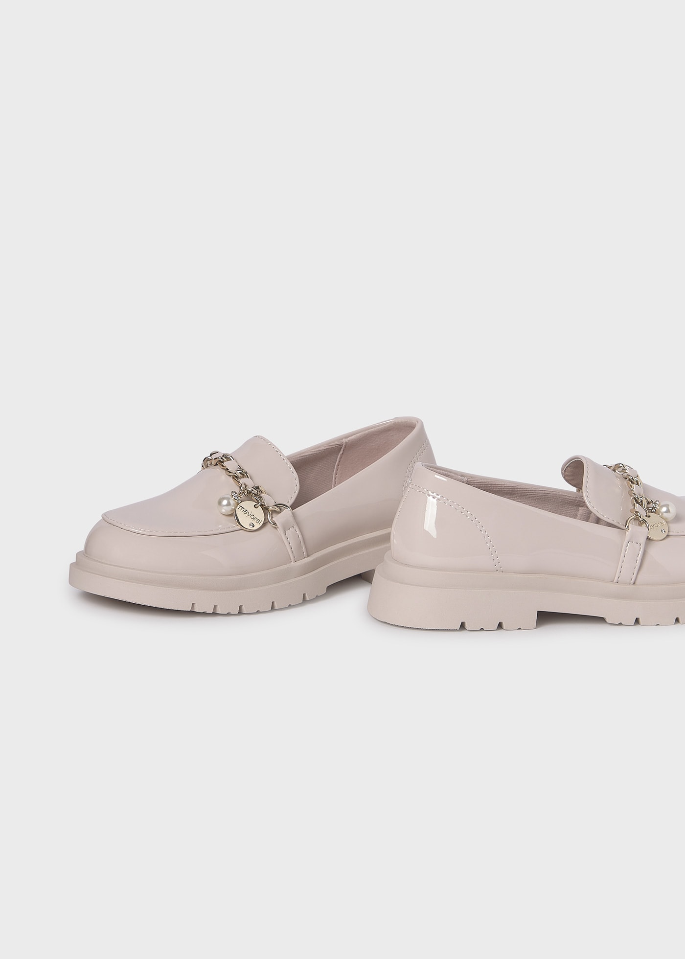 Girl Moccasins with Serrated Sole