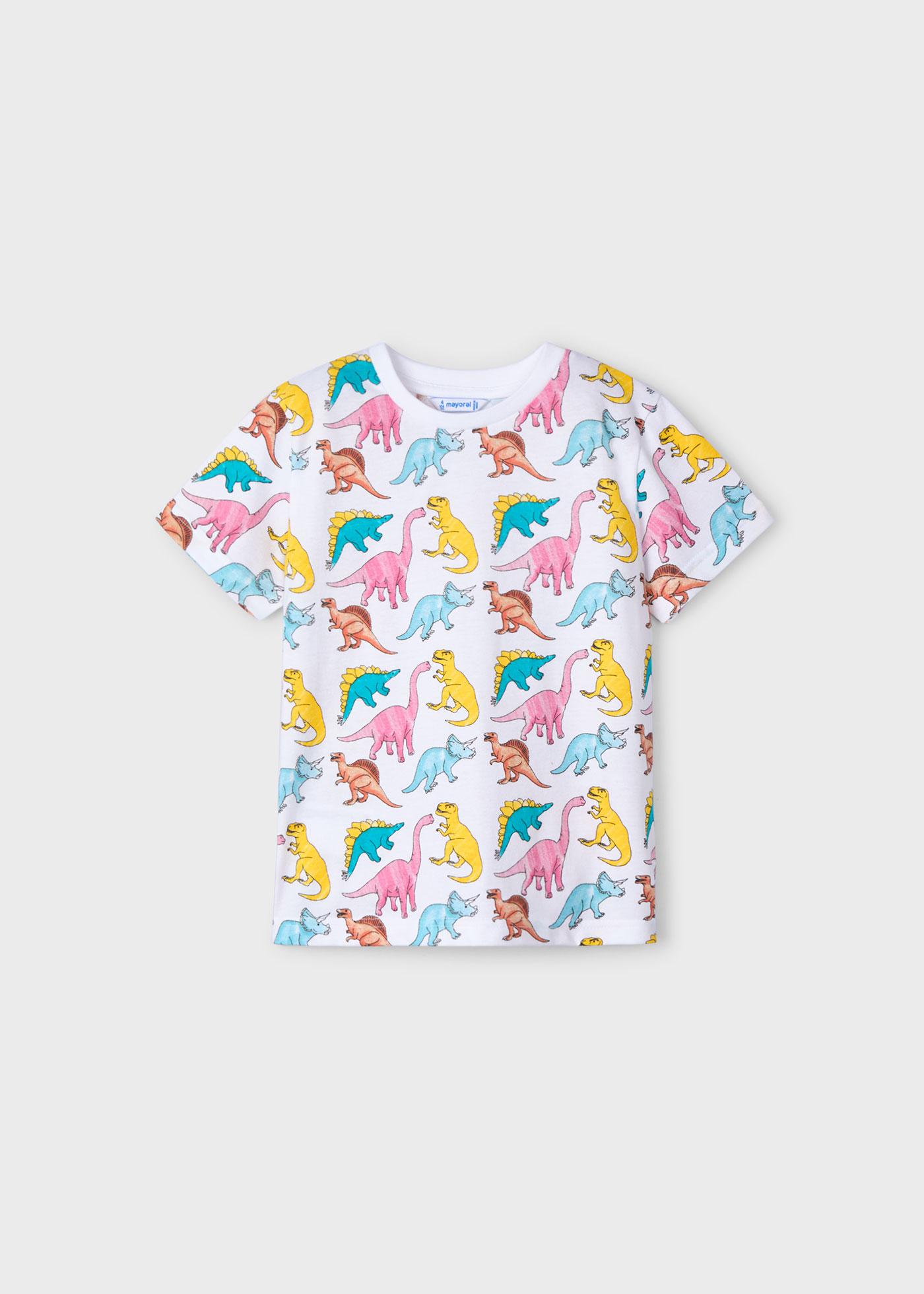 Camiseta estampada dinosaurios niño