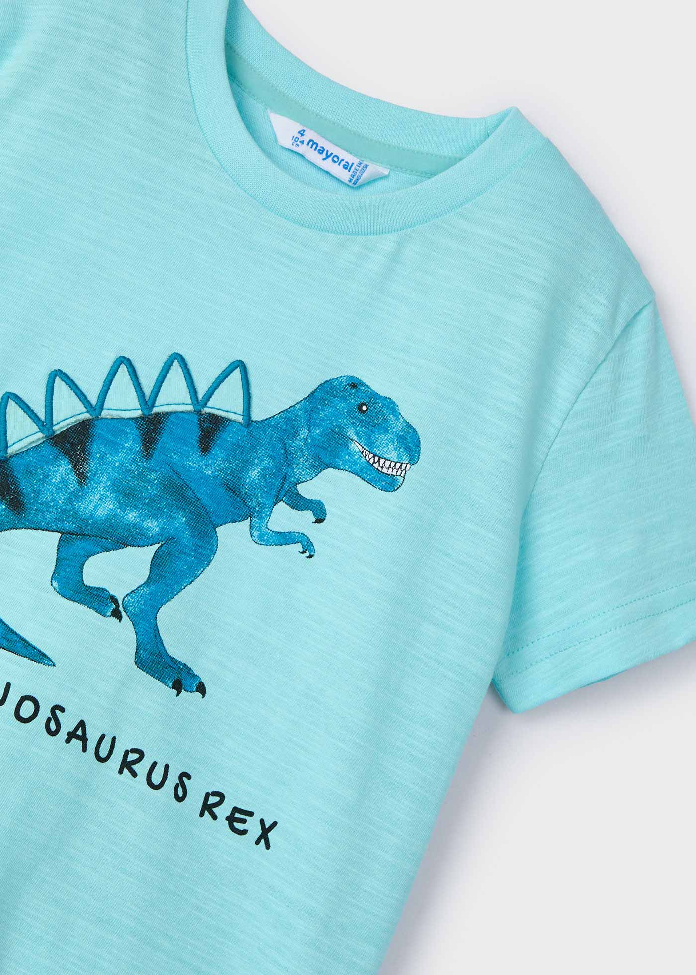 Camiseta T-rex niño