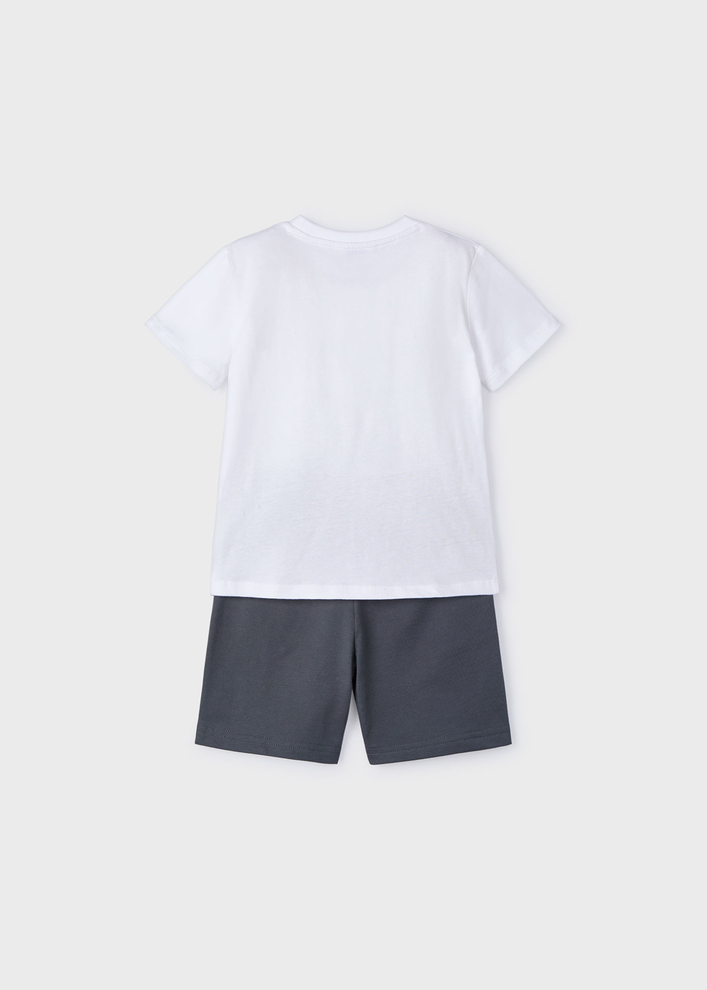Completo in maglia dinosauri bambino