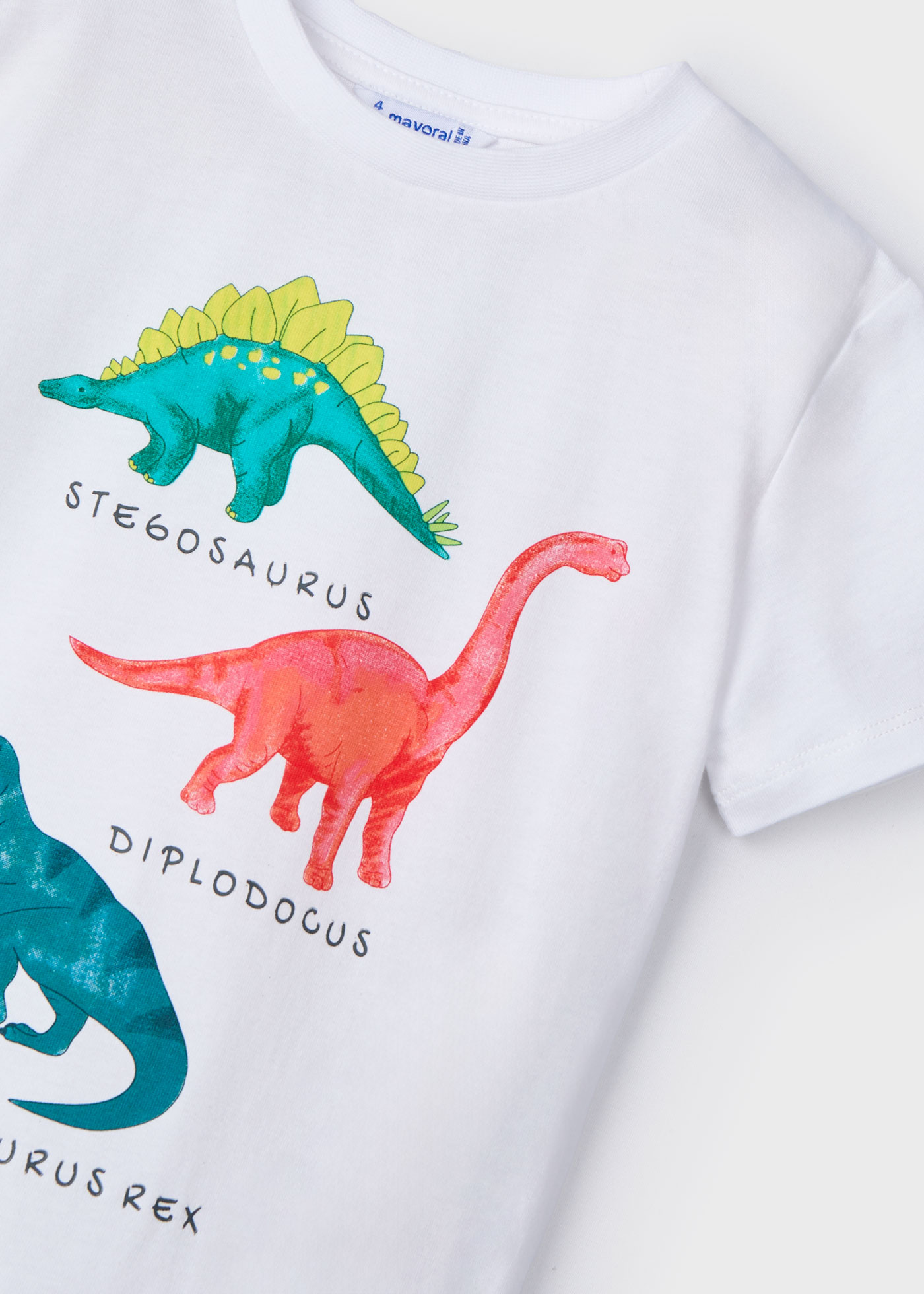 Completo in maglia dinosauri bambino