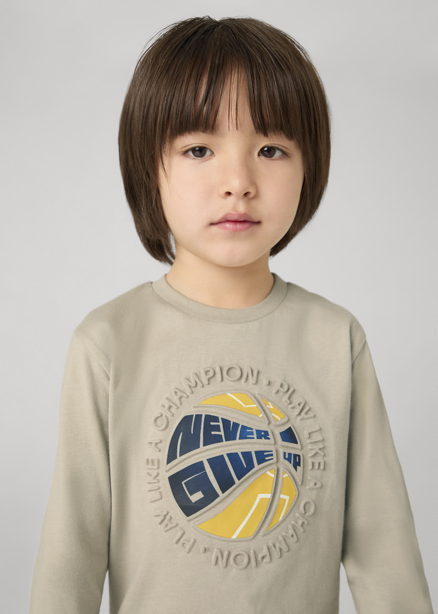 Boy Embossed T-Shirt