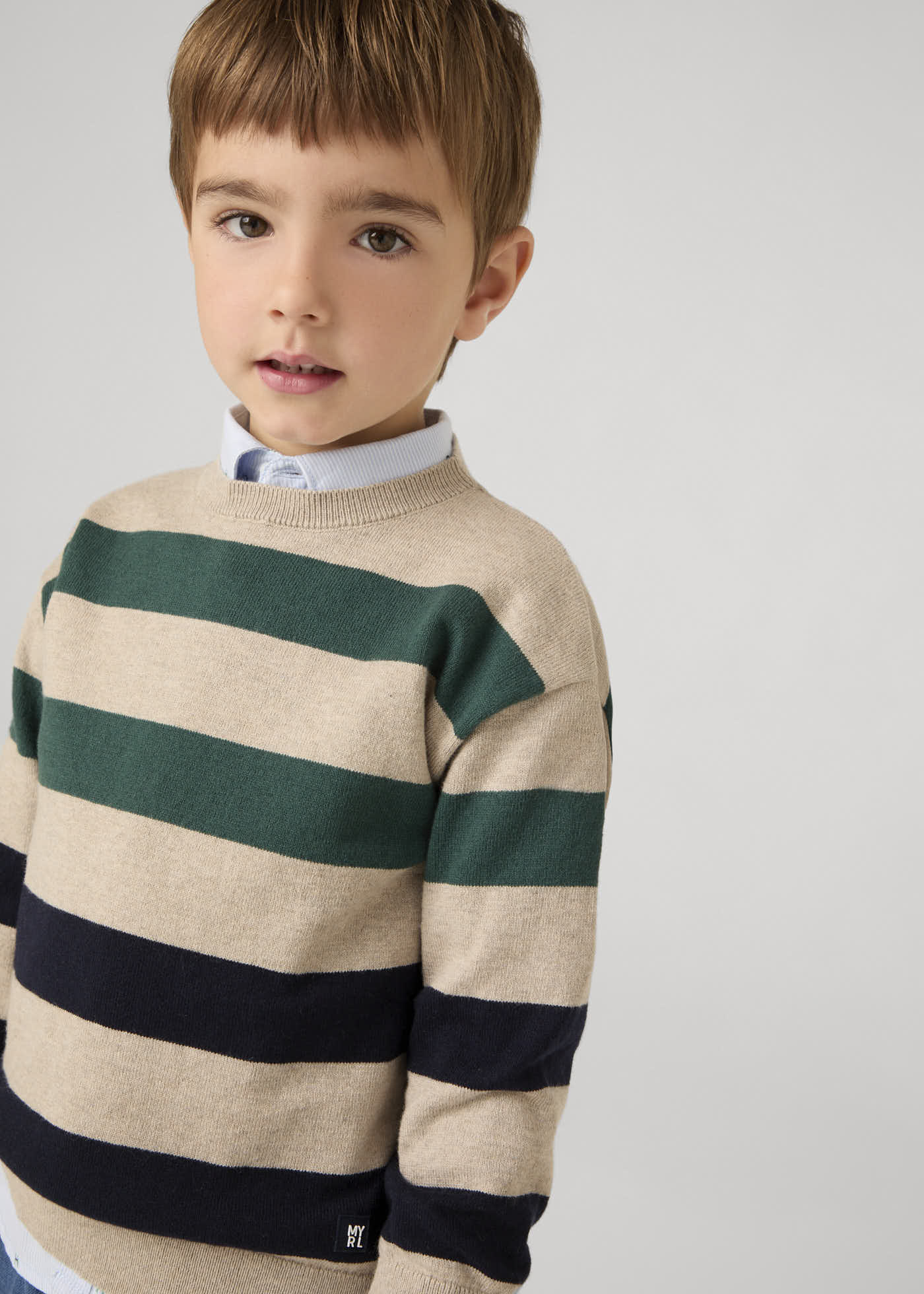Maglione righe bambino