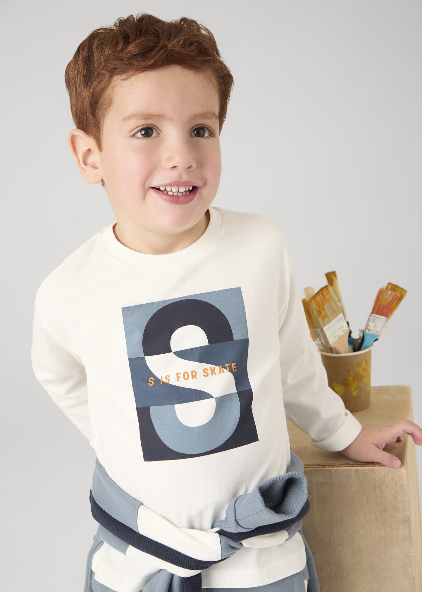 Playera gráfica niño