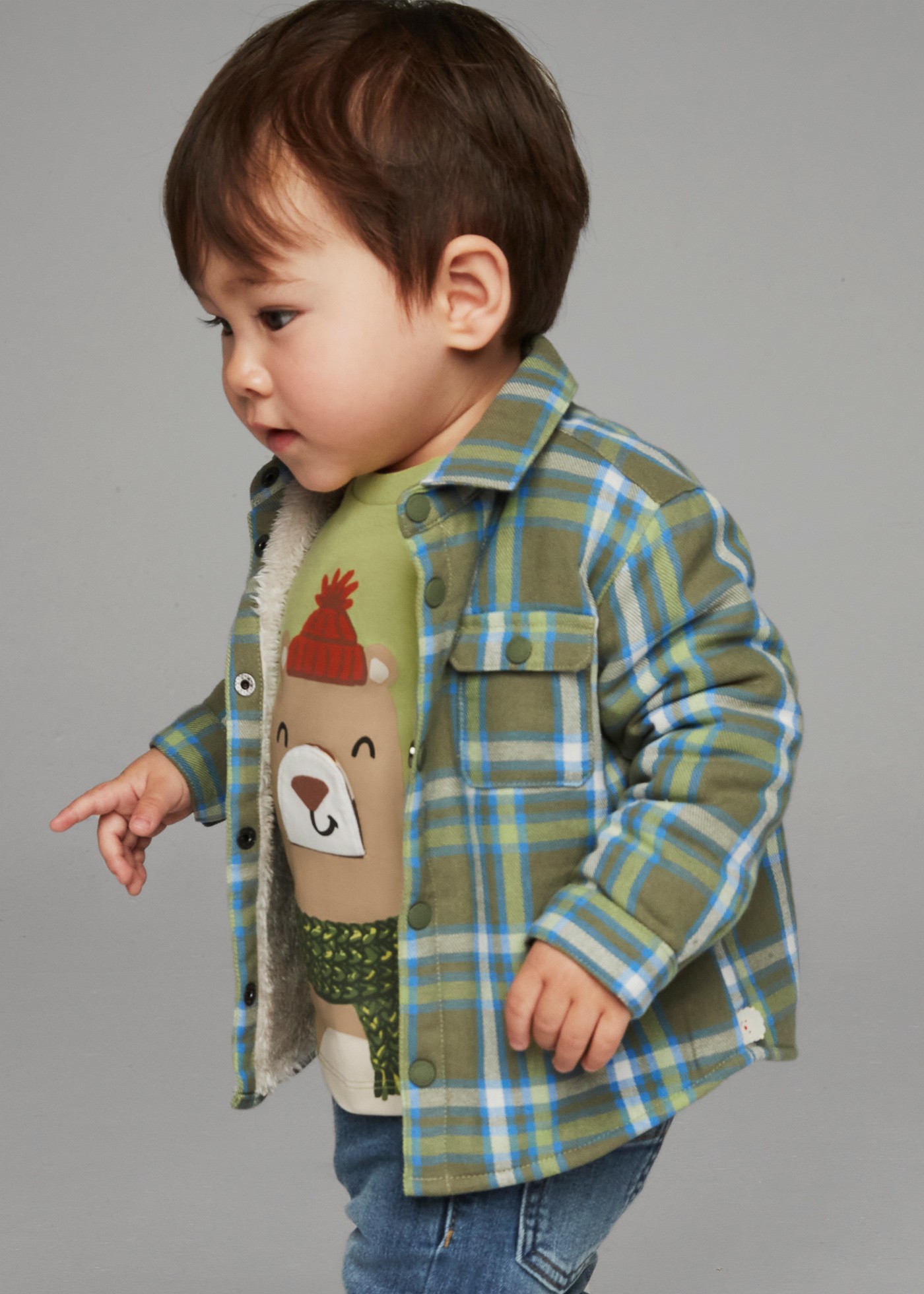 Baby Lined Overshirt