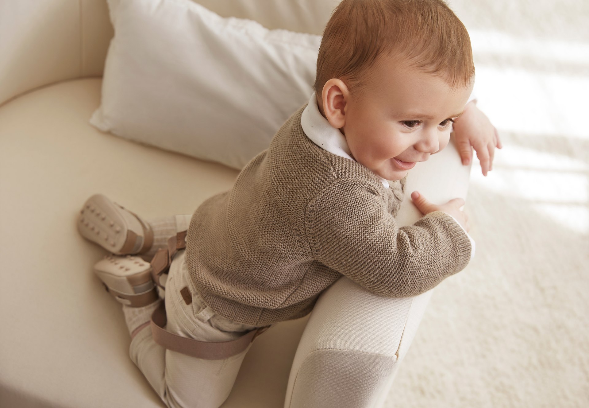 Newborn Boy Trousers with Braces