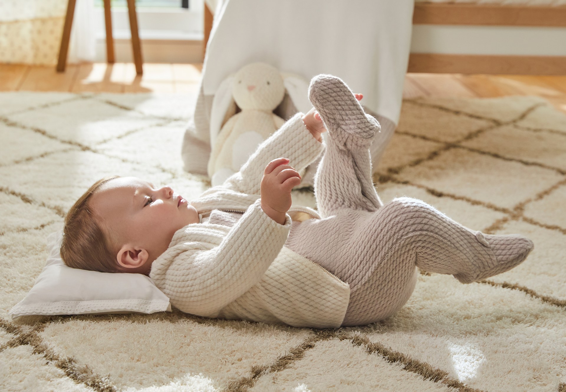 Newborn Boy Romper and Jacket Set