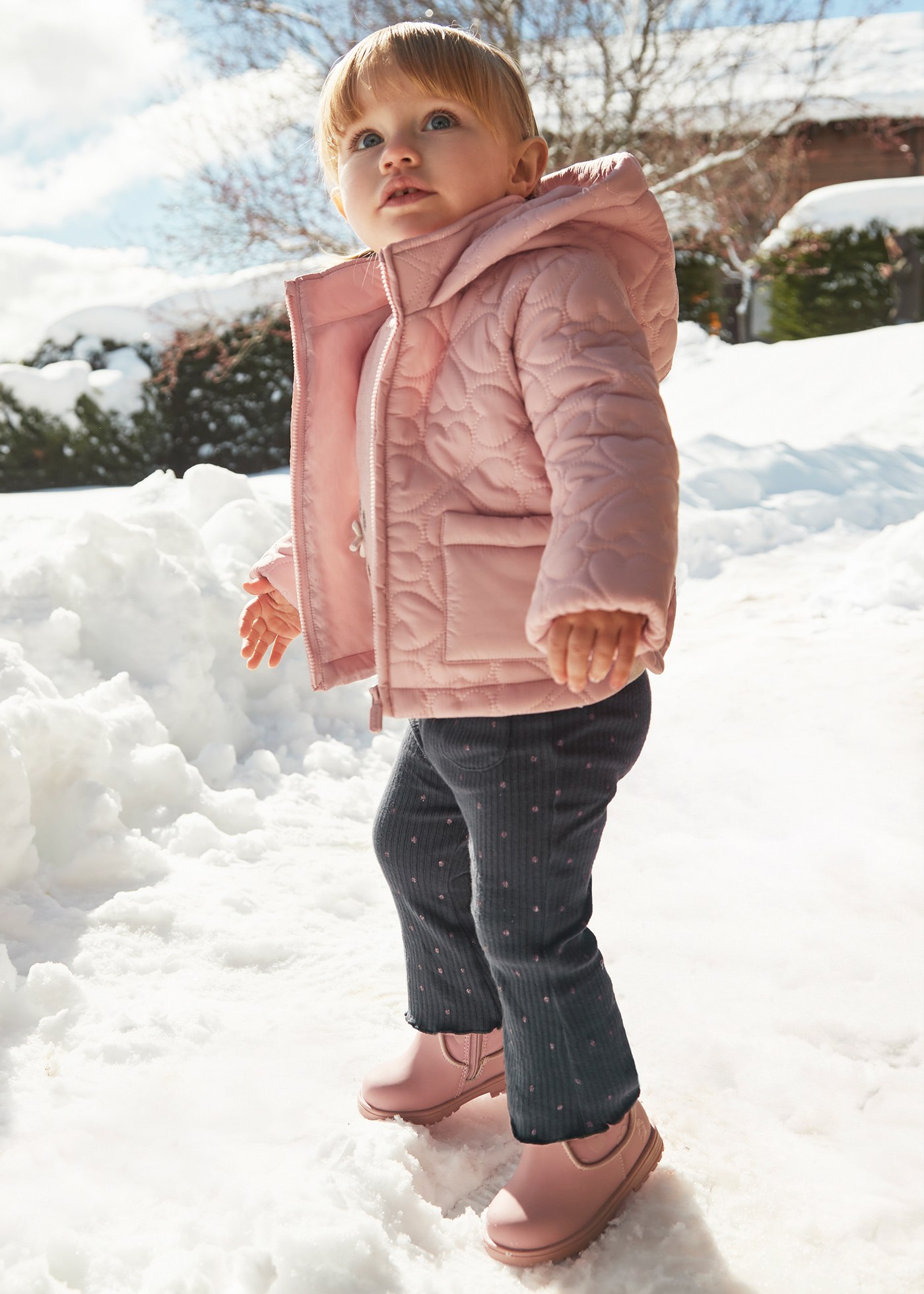 Legginsy niemowlęce typu dzwony