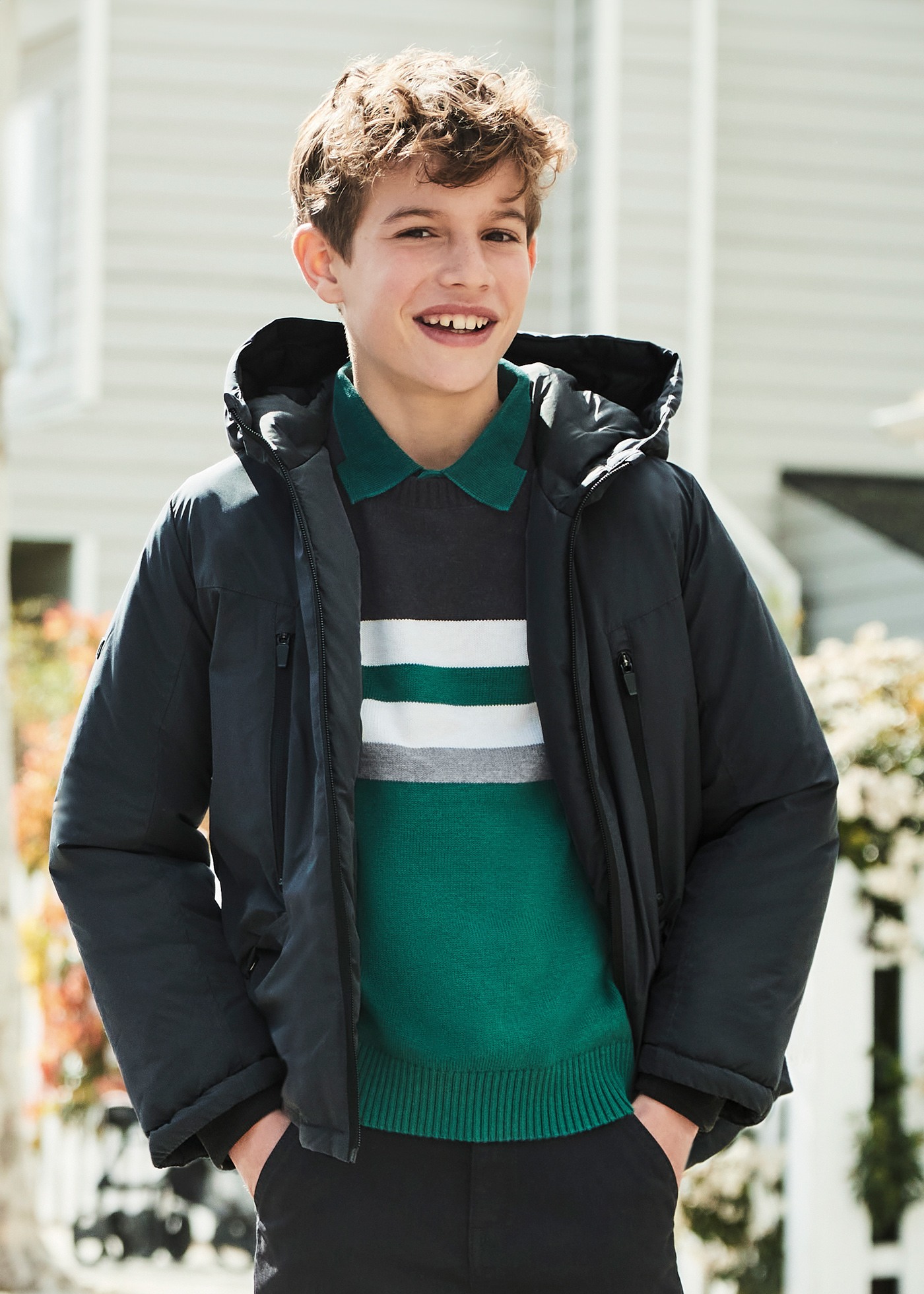 Boy Jacket with Inner Padding