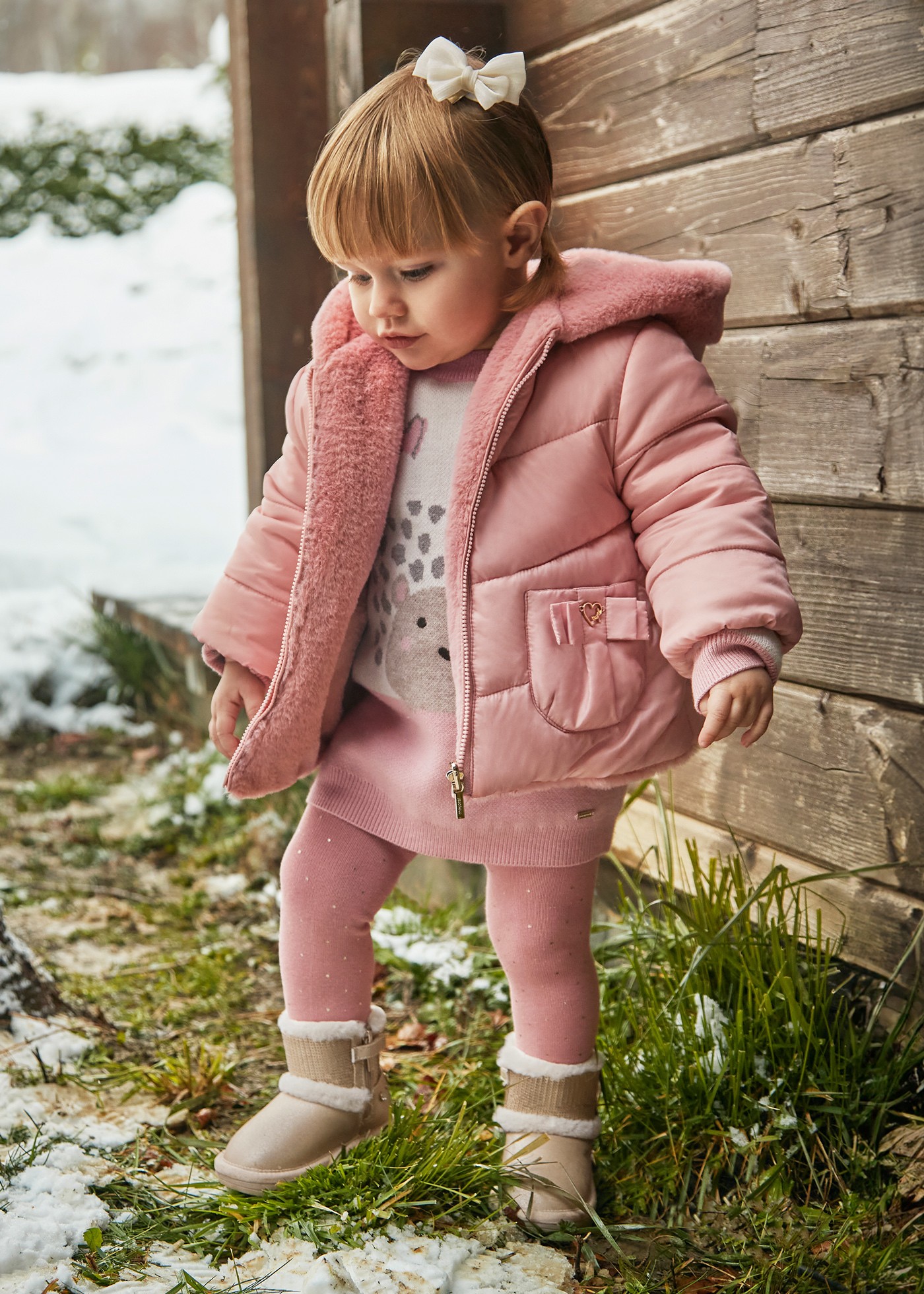 Winterjacke wendbar Baby