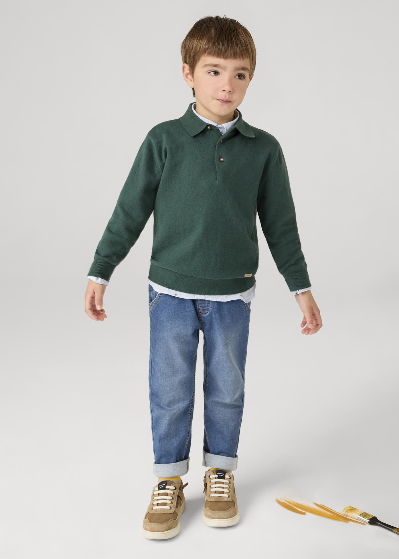 Pantalón vaquero jogger niño